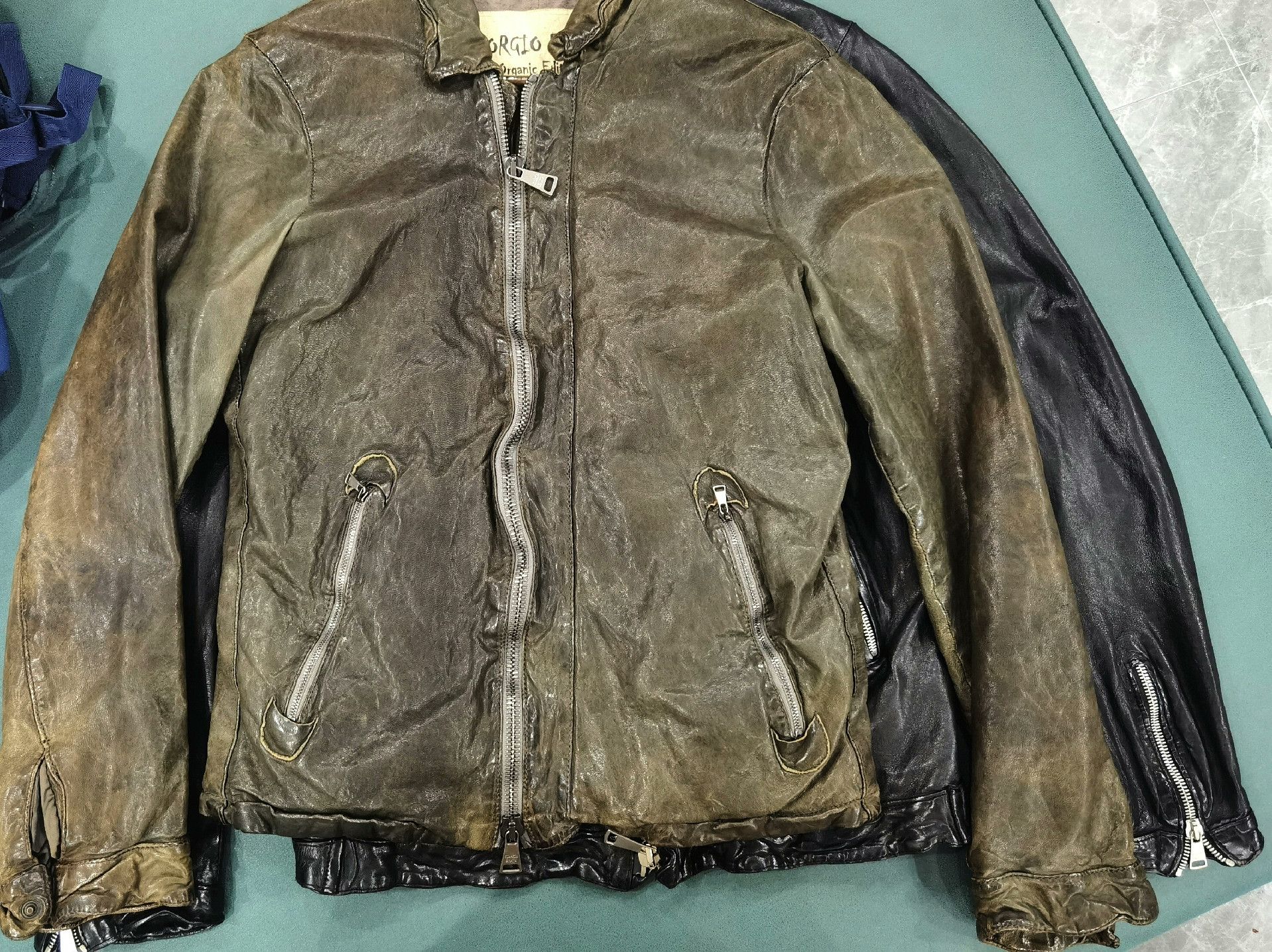 Giorgio Brato Giorgio Brato Vintage Leather Jacket Size US M / EU 48-50 / 2 - 5 Thumbnail