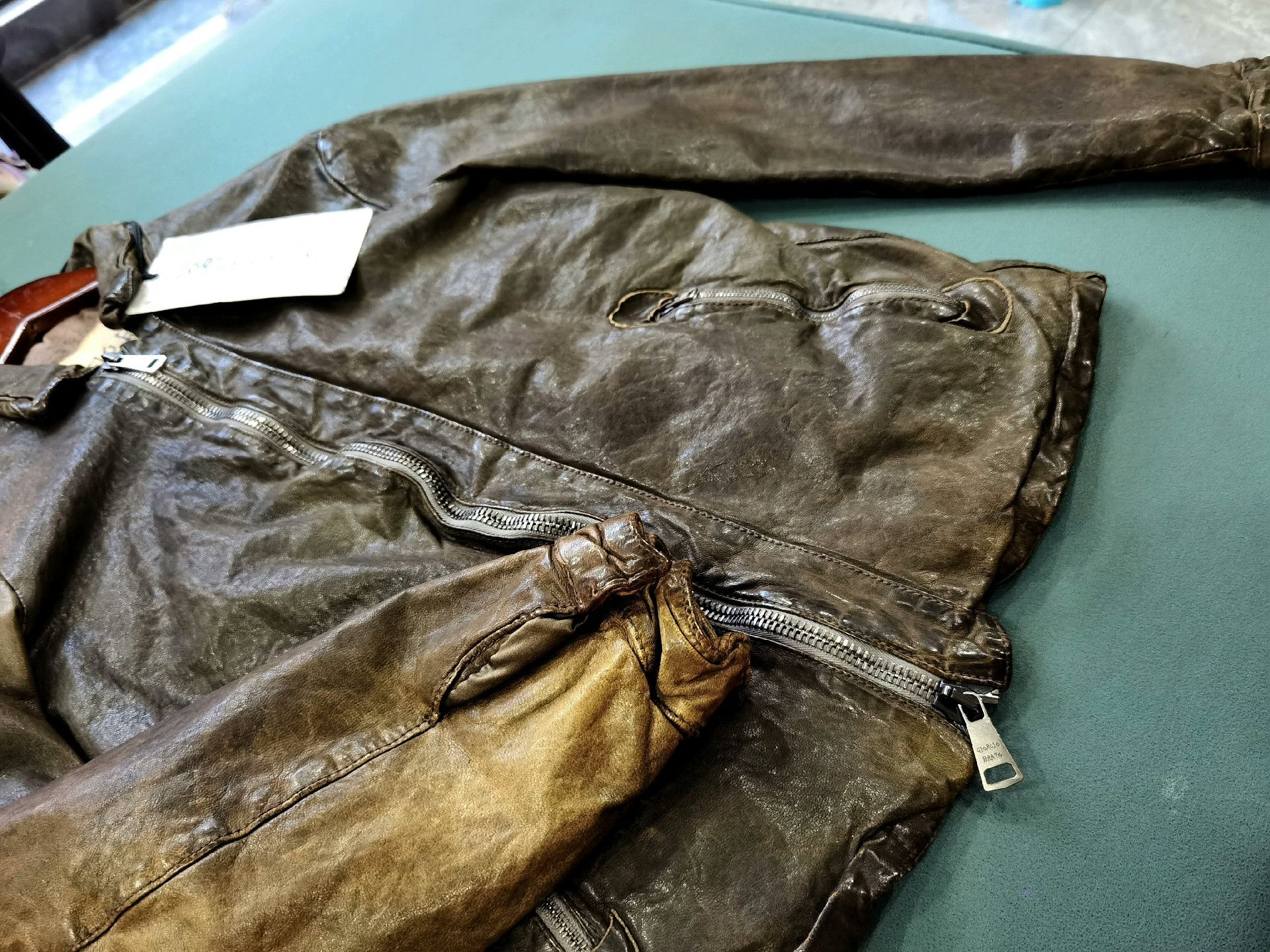 Giorgio Brato Giorgio Brato Vintage Leather Jacket Size US M / EU 48-50 / 2 - 6 Thumbnail