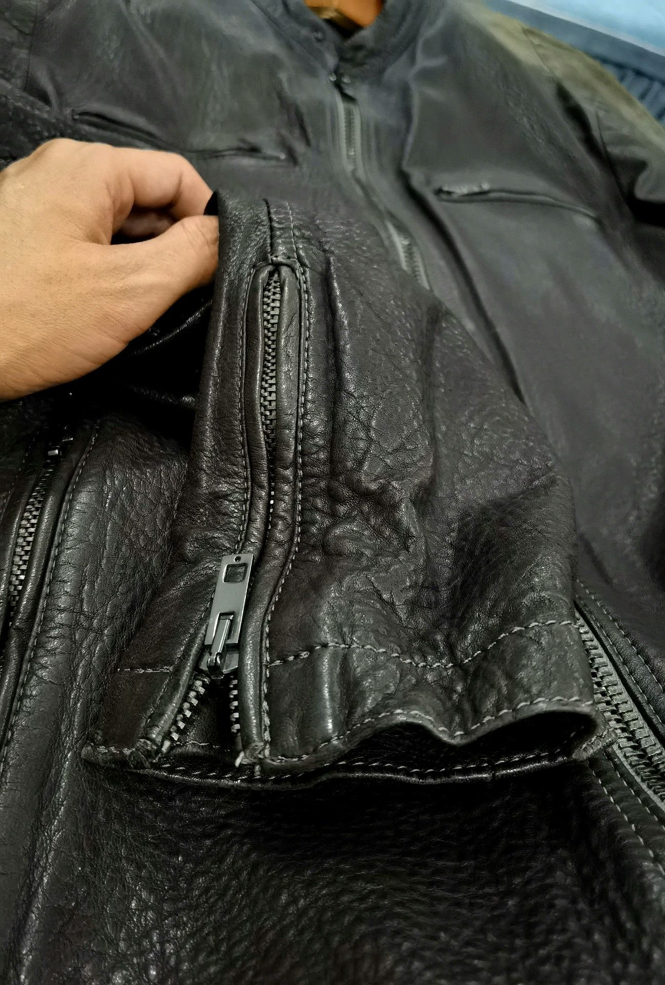 Salvatore Santoro Salvatore Santoro Leather Jacket Size US M / EU 48-50 / 2 - 7 Thumbnail