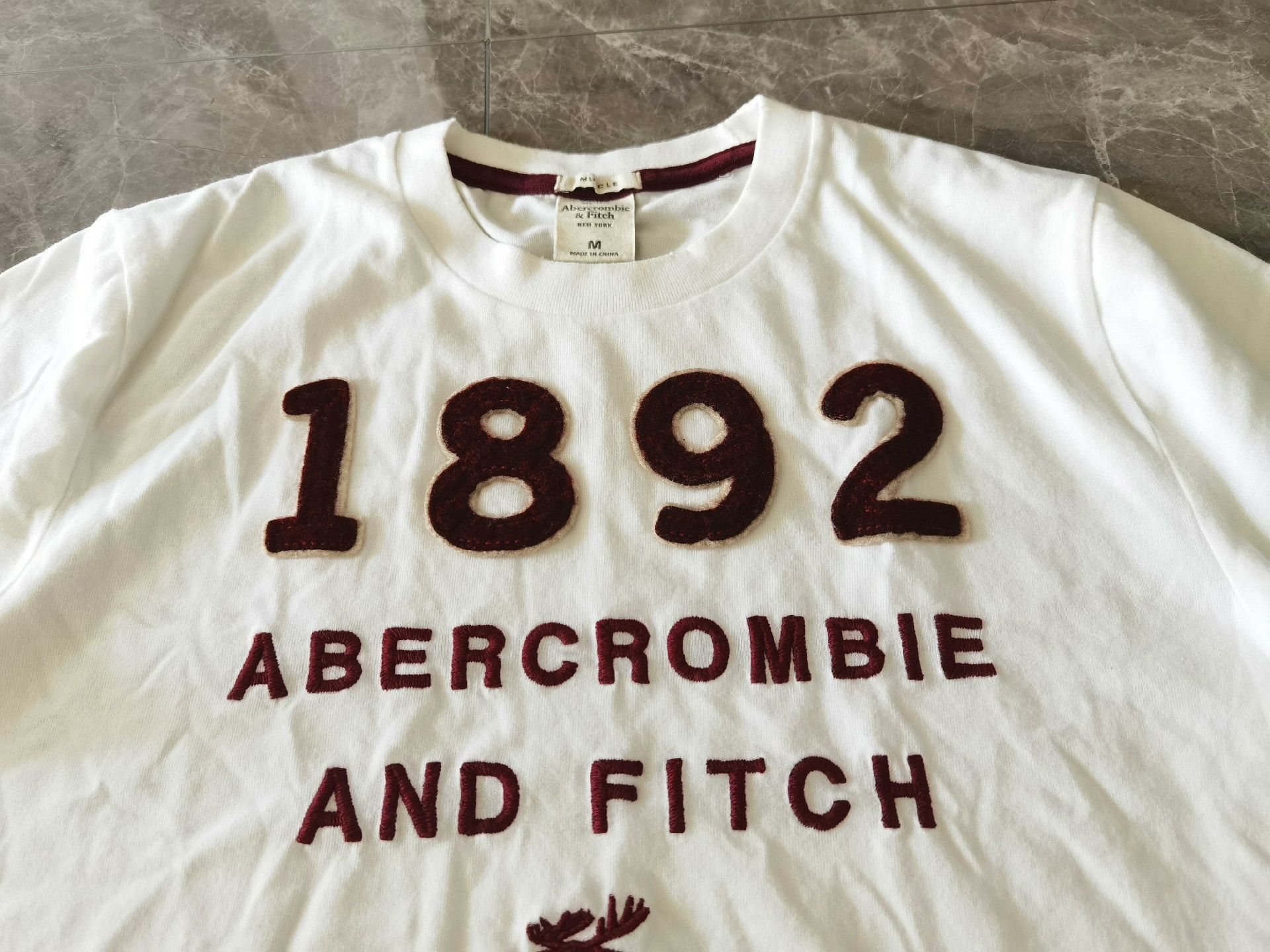 Abercrombie & Fitch Abercrombie & Fitch 1892 Short-Sleeve T-Shirt Size US M / EU 48-50 / 2 - 2 Thumbnail