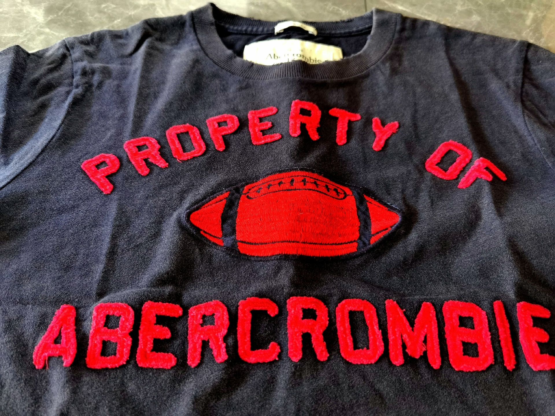 Abercrombie & Fitch Abercrombie & Fitch Old Short-Sleeve T-Shirt Size US L / EU 52-54 / 3 - 2 Thumbnail