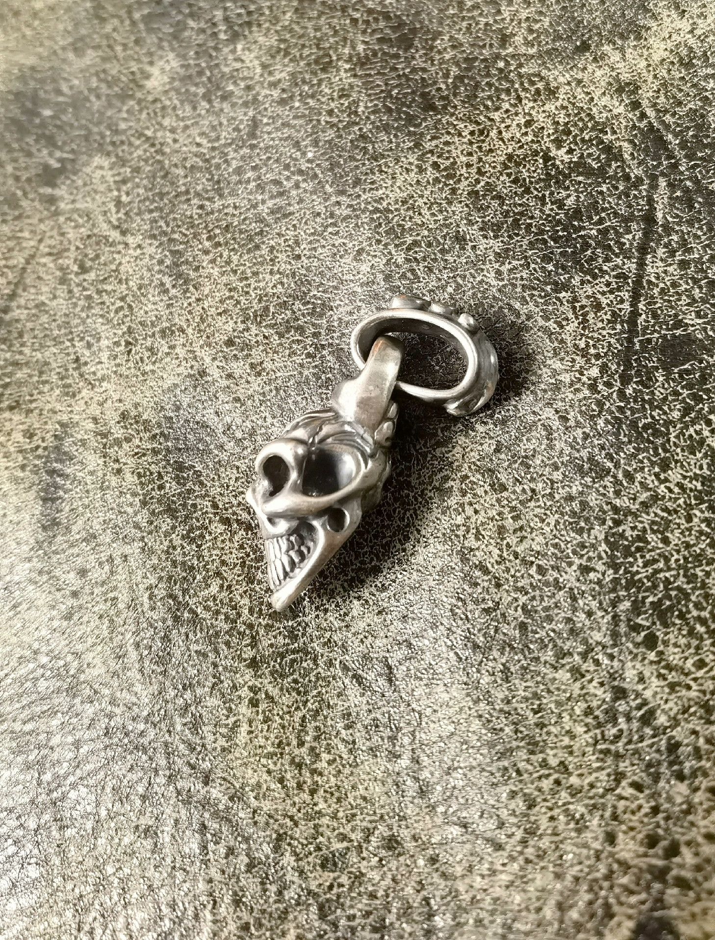 Bill Wall Leather BWL Large Lucky Skull Pendant Size ONE SIZE - 6 Thumbnail