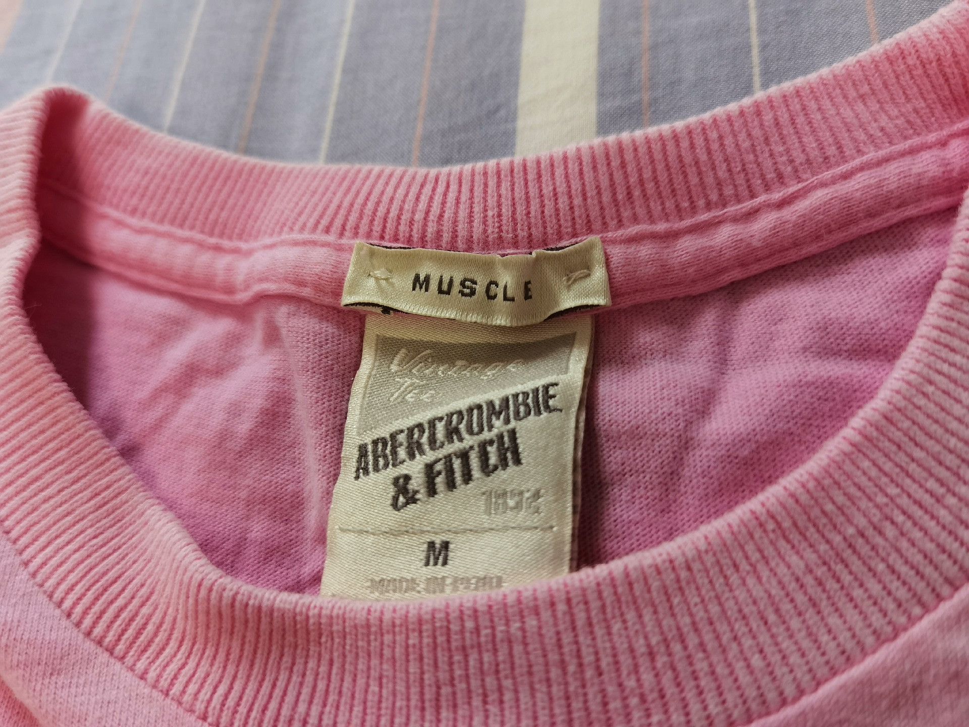 Abercrombie & Fitch Abercrombie 08 Style Cotton Short Sleeve T-Shirt Size US M / EU 48-50 / 2 - 2 Thumbnail