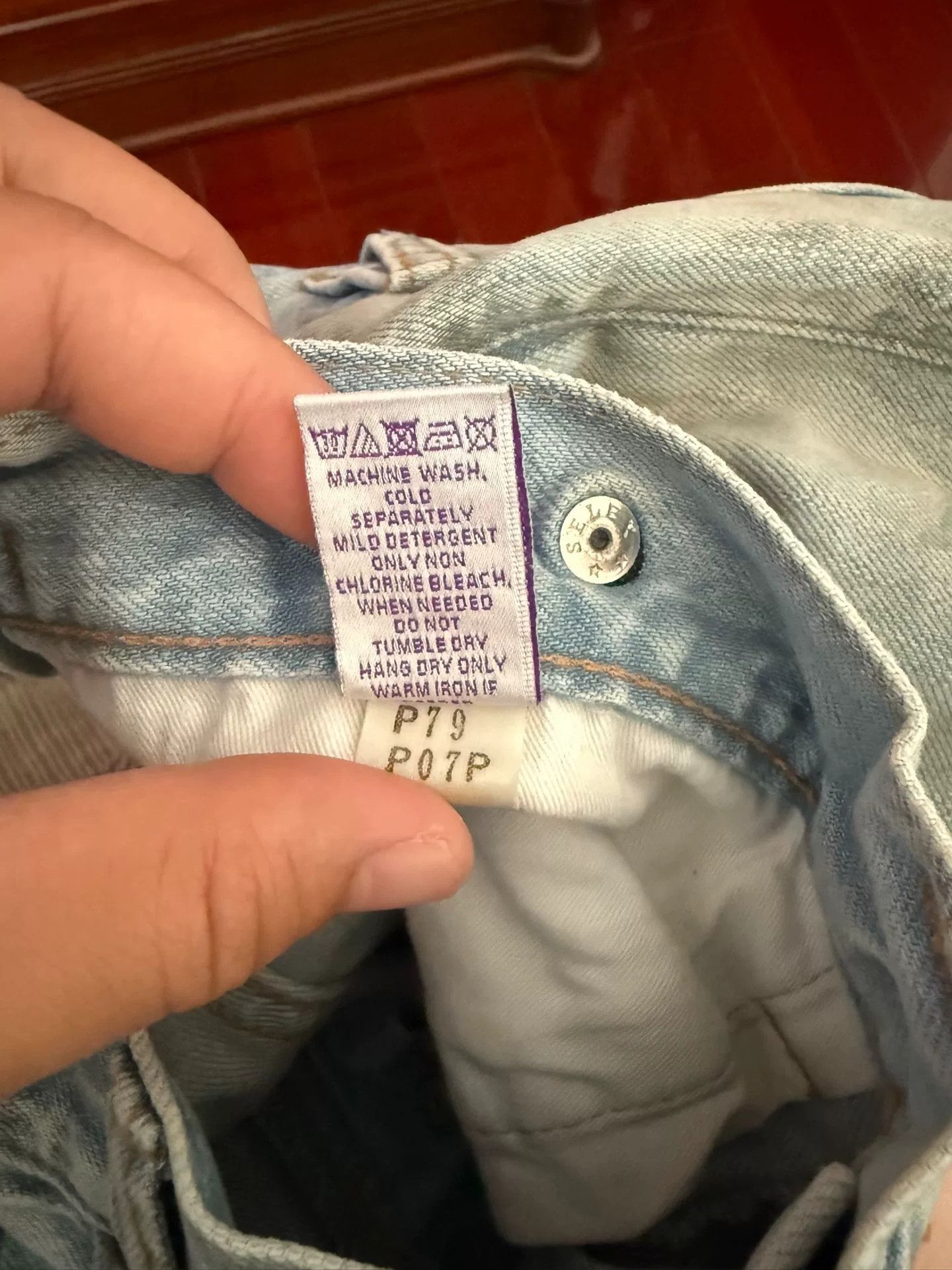 Prps Prps Men's Straight Leg Jeans Size US 34 / EU 50 - 5 Thumbnail