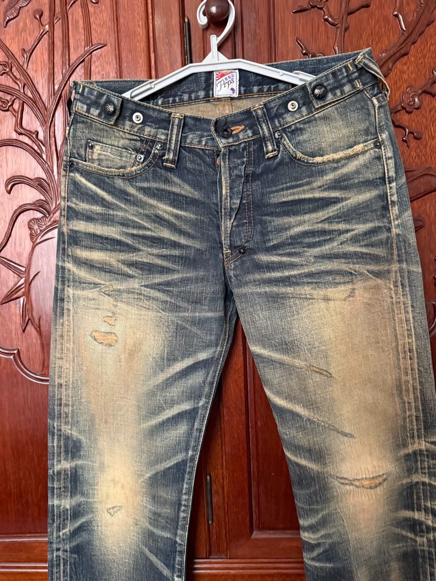 Prps PRPS Purple Ear Straight Jeans W31 Size US 31 - 3 Thumbnail