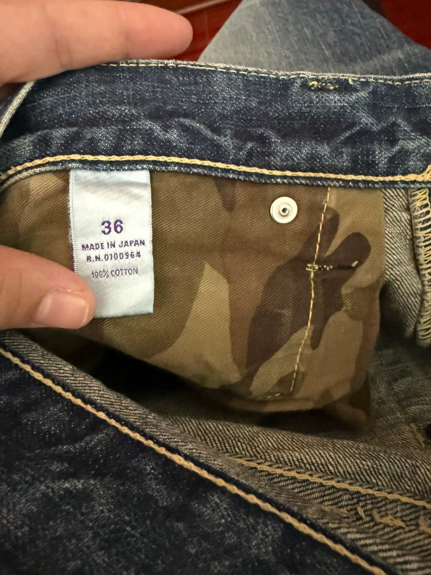 Prps PRPS Men's Straight Jeans W36 Size US 36 / EU 52 - 4 Thumbnail