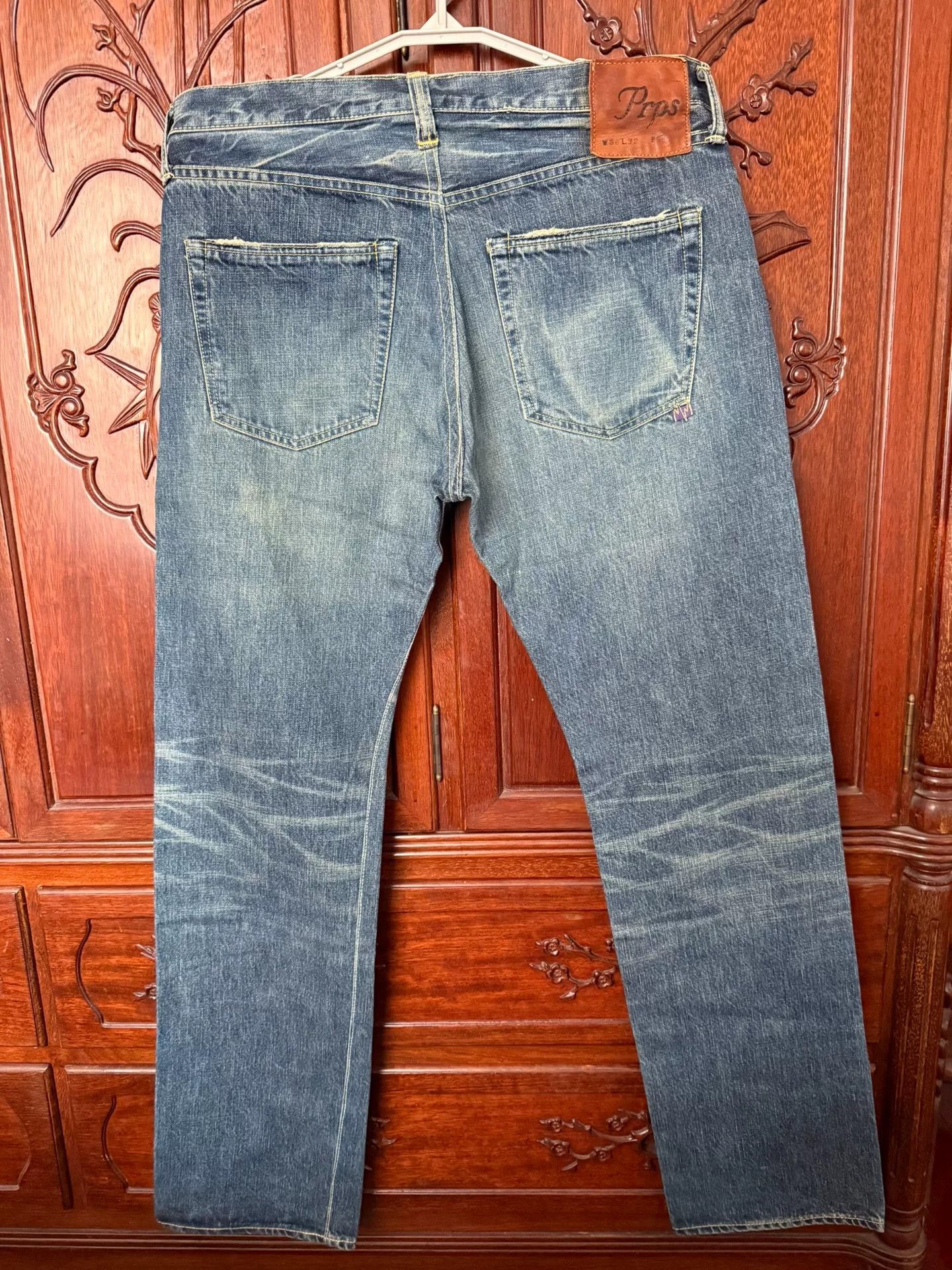 Prps PRPS Men's Straight Jeans W36 Size US 36 / EU 52 - 2 Thumbnail