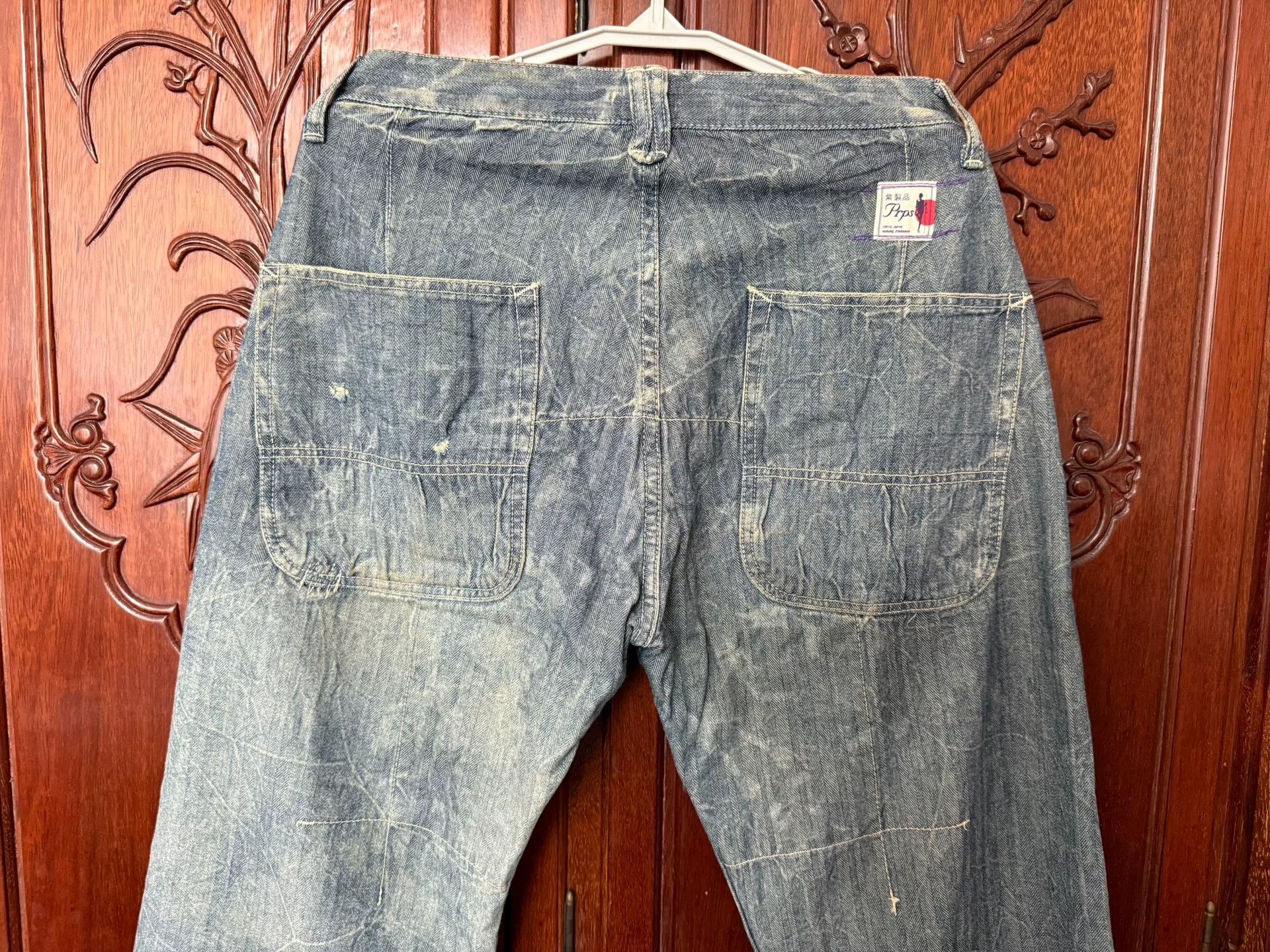 Prps PRPS Men's Straight Loose Casual Pants Size US 32 / EU 48 - 5 Thumbnail