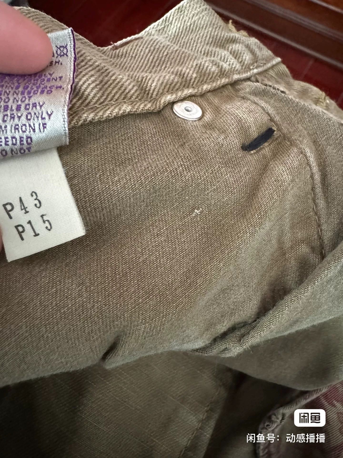 Prps PRPS W31 P43 Classic Denim Cargo Pants Size US 31 - 3 Thumbnail
