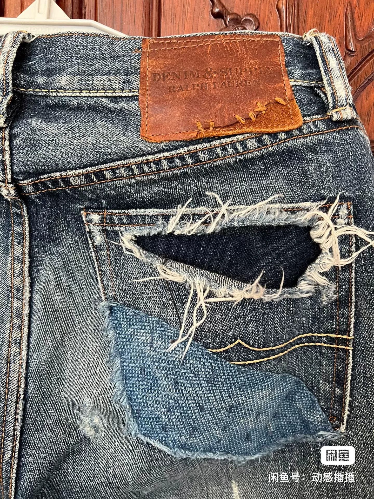 RRL Ralph Lauren Ralph Lauren RRL Patchwork Men's Jeans Size US 30 / EU 46 - 3 Thumbnail