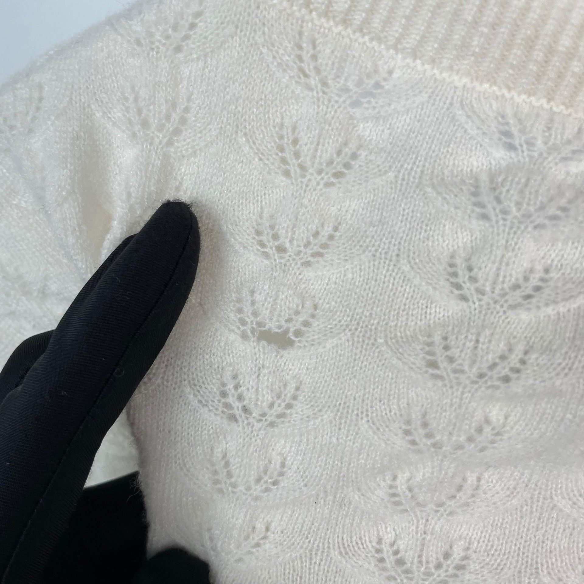Chanel Chanel White Sweater 24 Women Size XS / US 0-2 / IT 36-38 - 9 Thumbnail