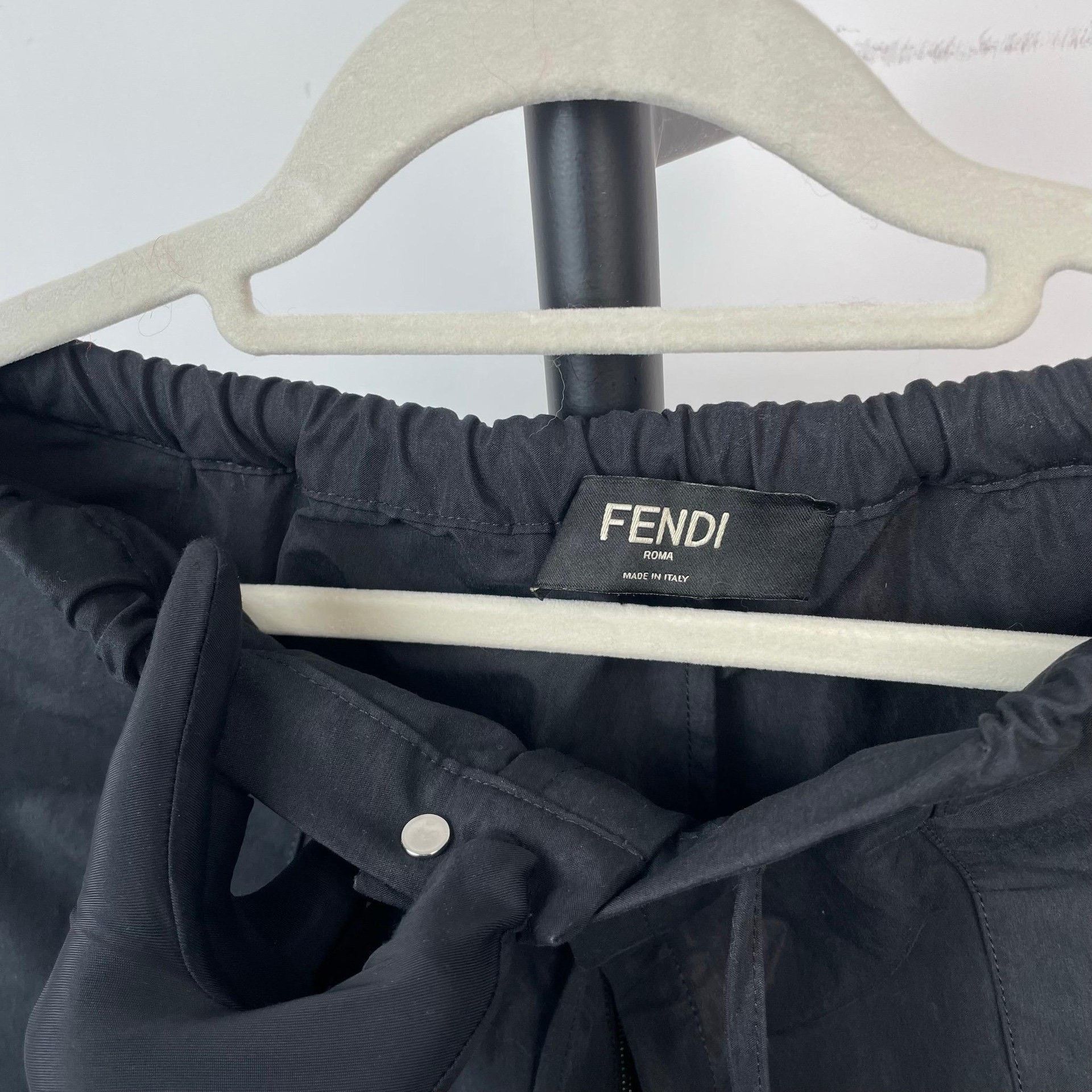 Fendi Fendi Wide-Leg Black Casual Pants 46 Men Size US 32 / EU 48 - 5 Thumbnail