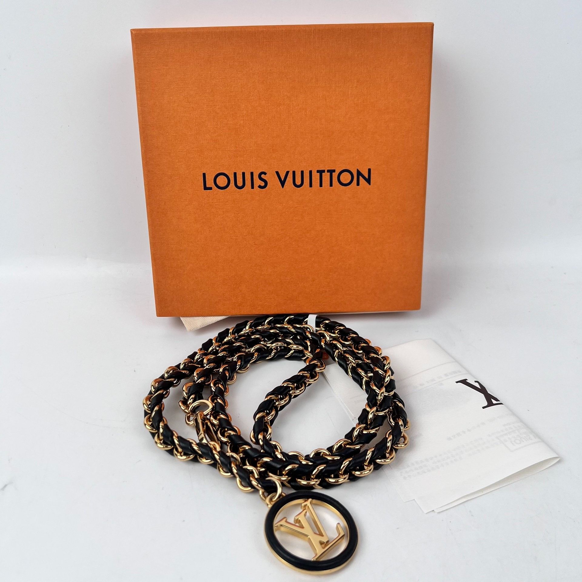 Louis Vuitton Louis Vuitton Gold Belt XS Men Size ONE SIZE - 6 Thumbnail
