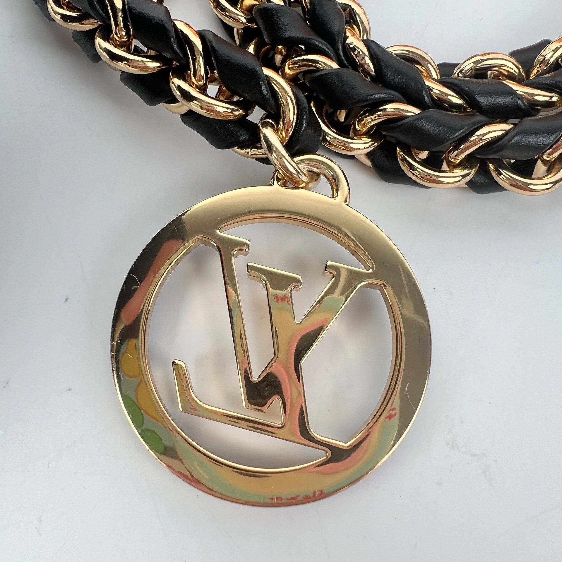 Louis Vuitton Louis Vuitton Gold Belt XS Men Size ONE SIZE - 3 Thumbnail