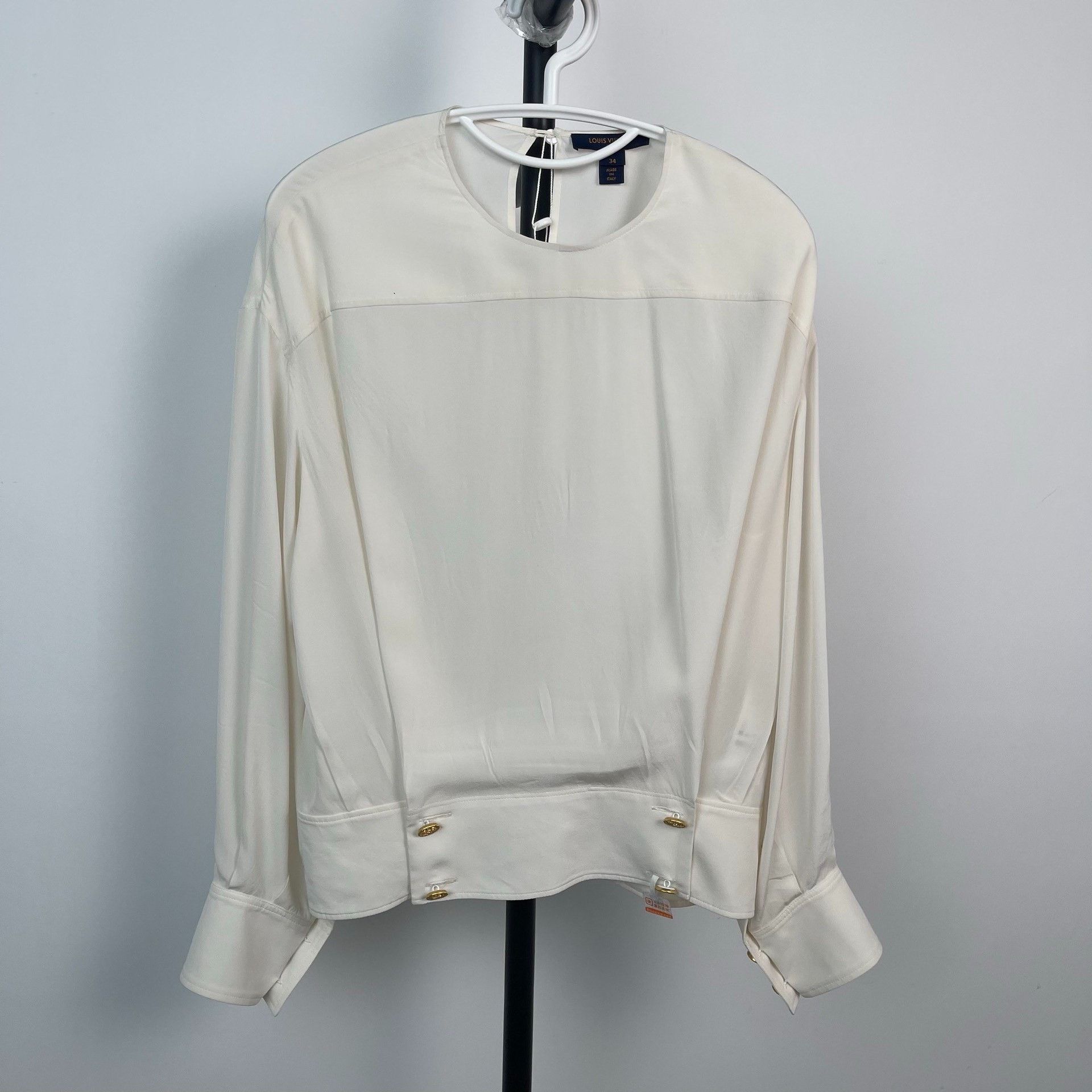 Louis Vuitton Louis Vuitton White Hoodie 34 Men Size US XS / EU 42 / 0 - 6 Thumbnail