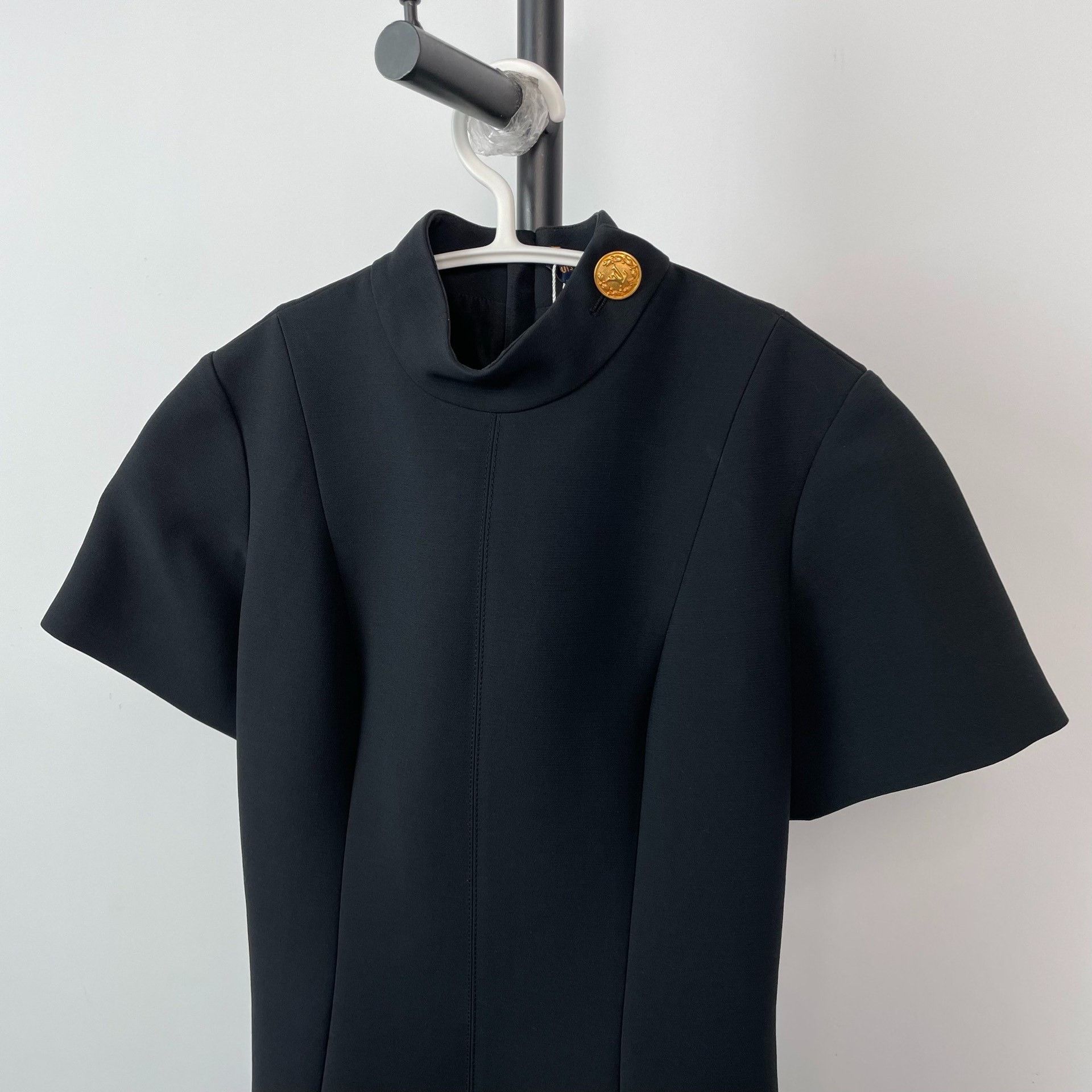 Louis Vuitton Louis Vuitton Black Dress L Women Size L / US 10 / IT 46 - 3 Thumbnail