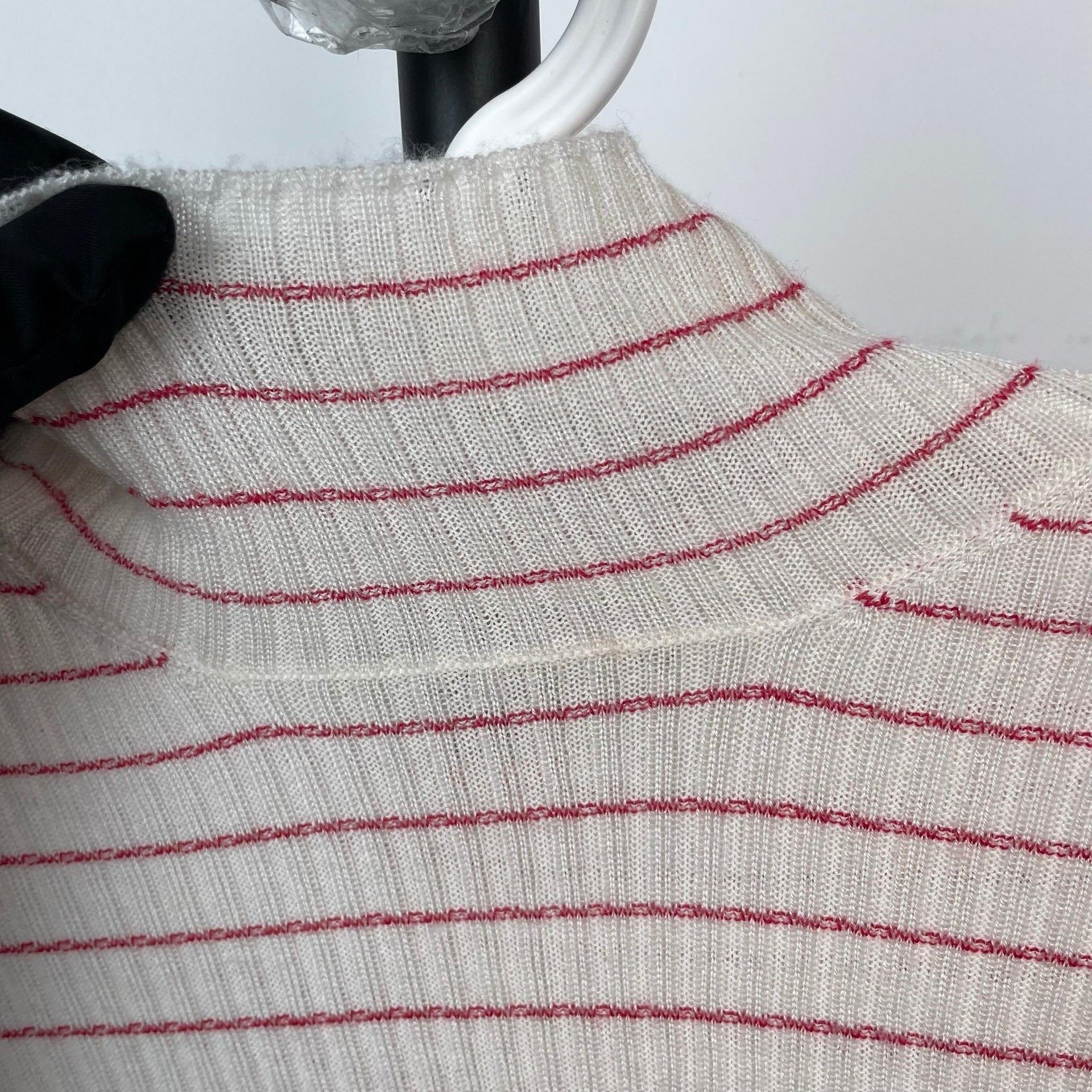 Dior Dior Retro Striped Pink Sweater 38 Women Size S / US 4 / IT 40 - 6 Thumbnail