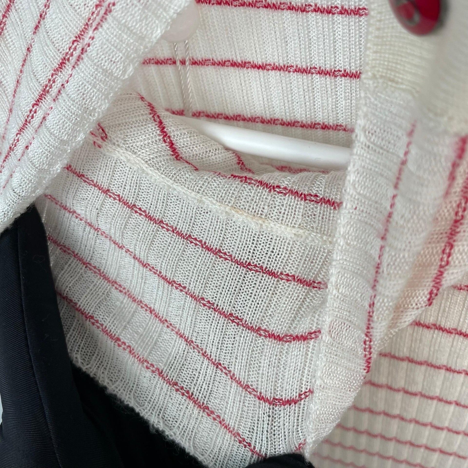 Dior Dior Retro Striped Pink Sweater 38 Women Size S / US 4 / IT 40 - 9 Thumbnail