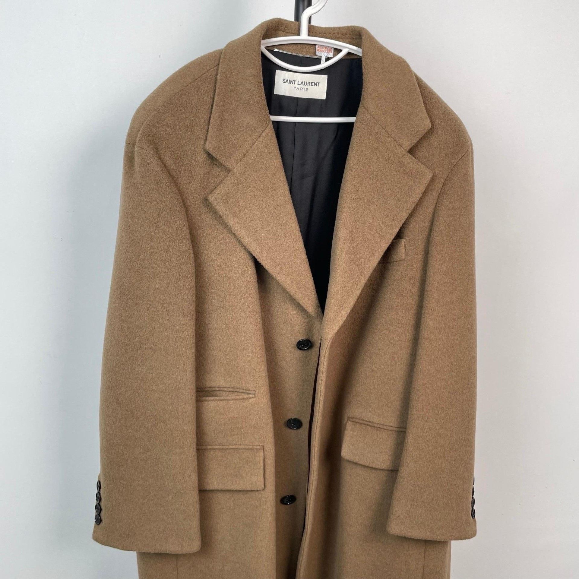 Saint Laurent Paris Saint Laurent Paris Long Beige Hoodie 26 Men Size US XS / EU 42 / 0 - 3 Thumbnail