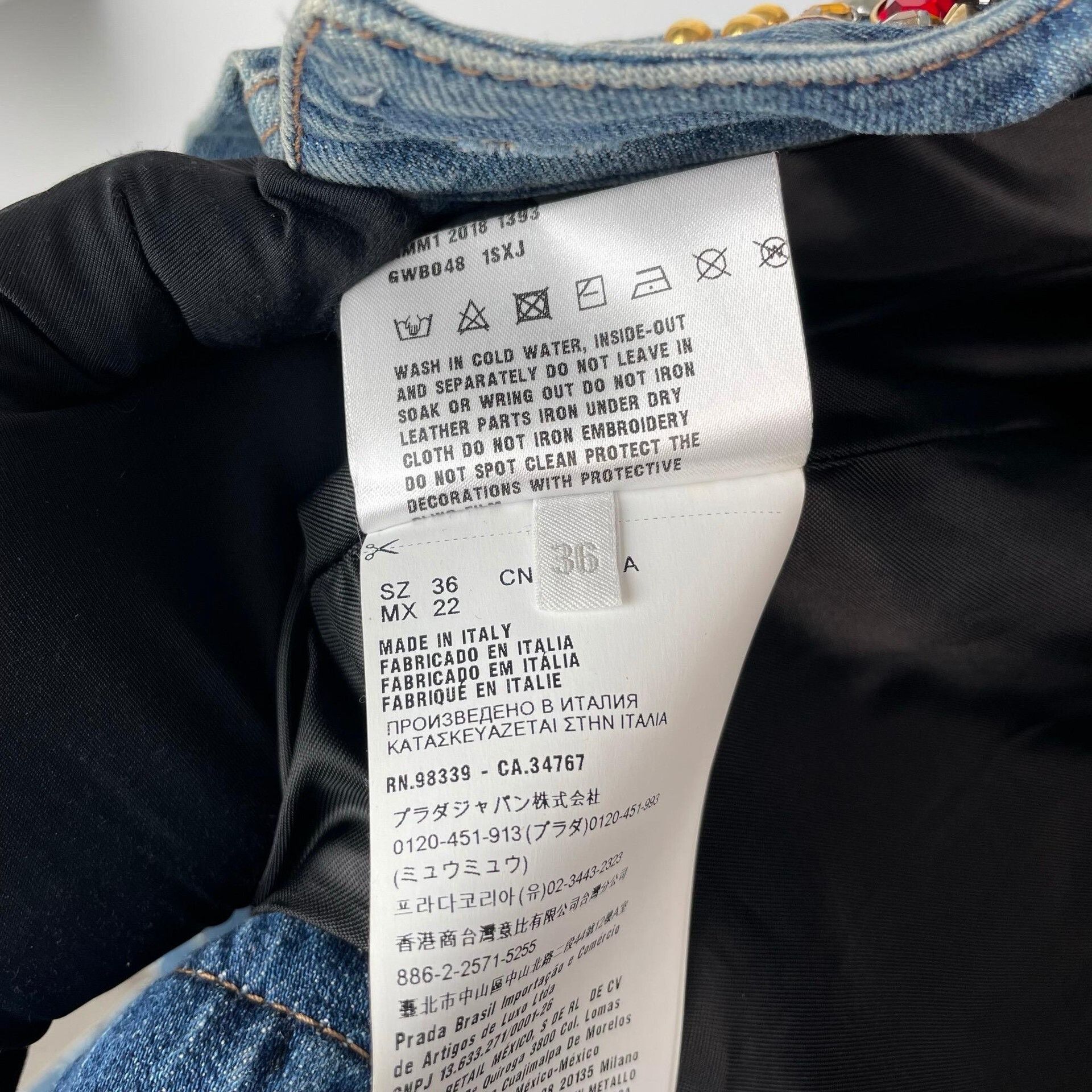 Miu Miu Miu Miu Jacket 36 Women Size S / US 4 / IT 40 - 9 Thumbnail