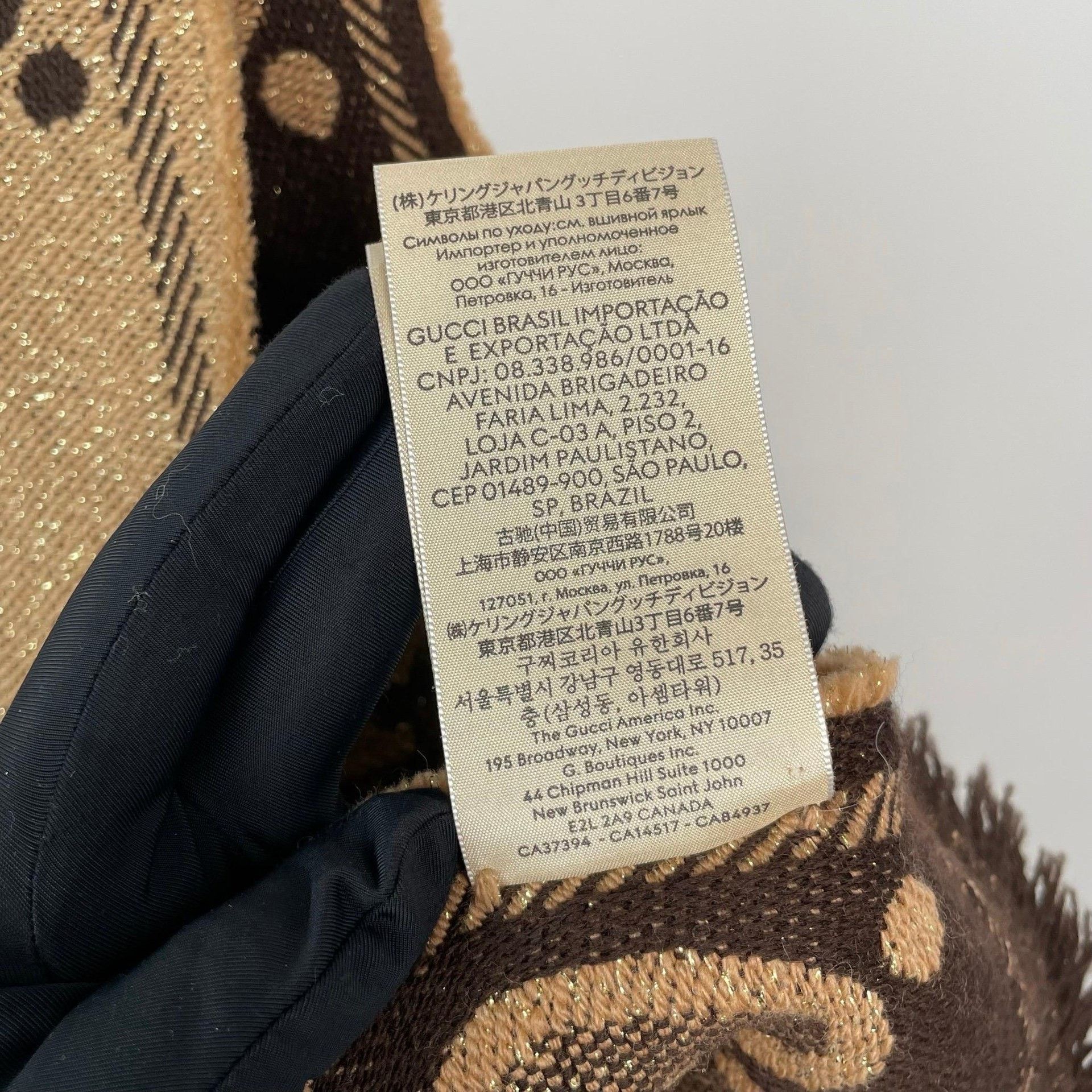 Gucci Gucci Wool Multi Scarf S Men Size ONE SIZE - 8 Thumbnail