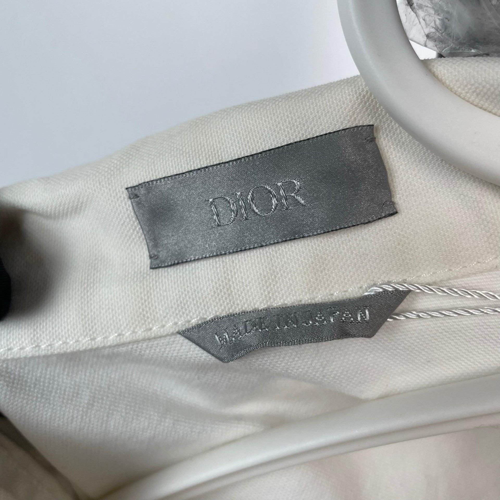 Dior Dior Retro Embroidered White Shirt S Men Size US S / EU 44-46 / 1 - 5 Thumbnail