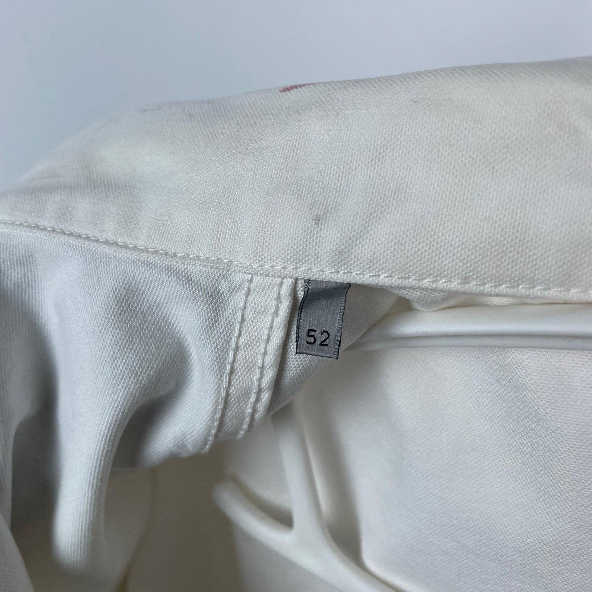 Dior Dior Retro Embroidered White Shirt S Men Size US S / EU 44-46 / 1 - 7 Thumbnail