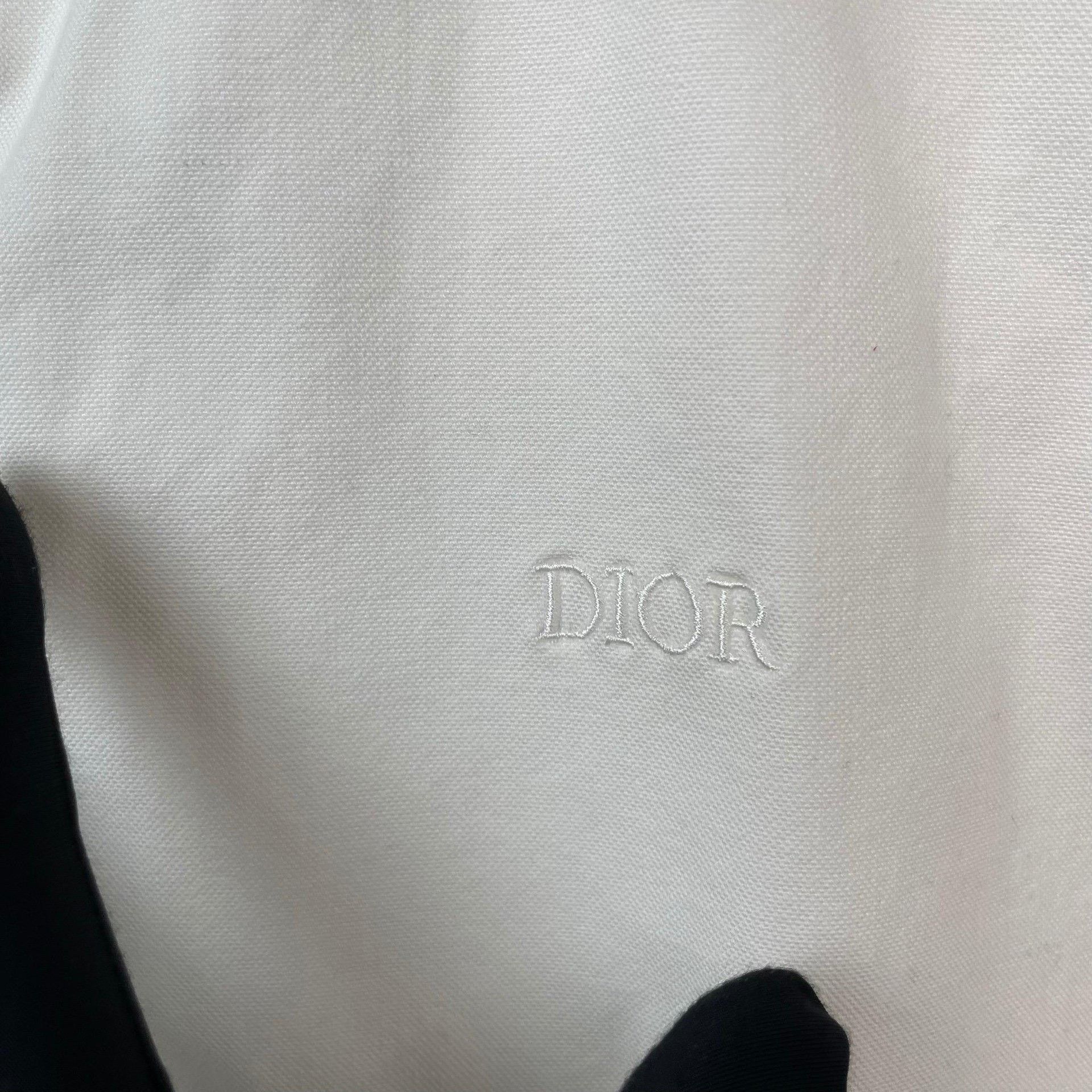 Dior Dior Retro Embroidered White Shirt S Men Size US S / EU 44-46 / 1 - 4 Thumbnail