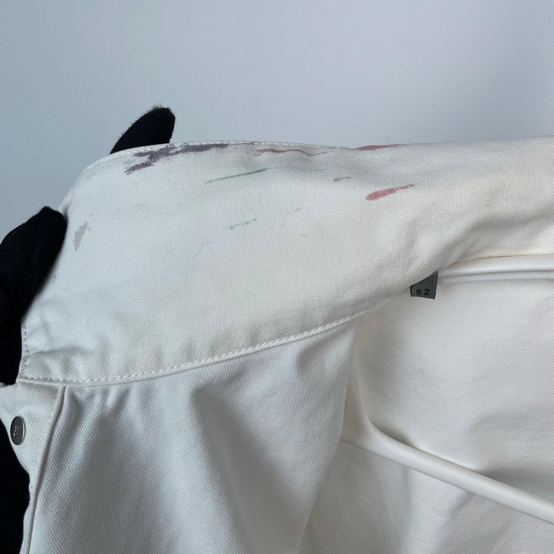 Dior Dior Retro Embroidered White Shirt S Men Size US S / EU 44-46 / 1 - 6 Thumbnail
