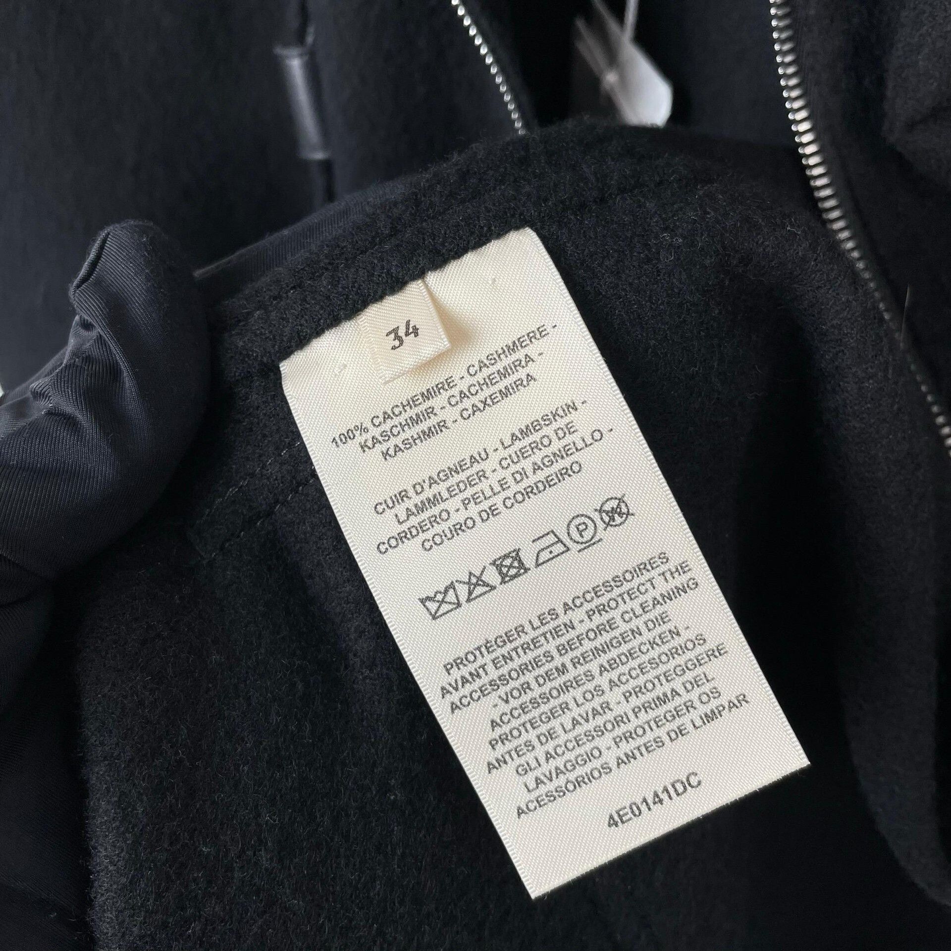 Hermes Hermes Black Heavy Coat 34 Men Size US XS / EU 42 / 0 - 8 Thumbnail