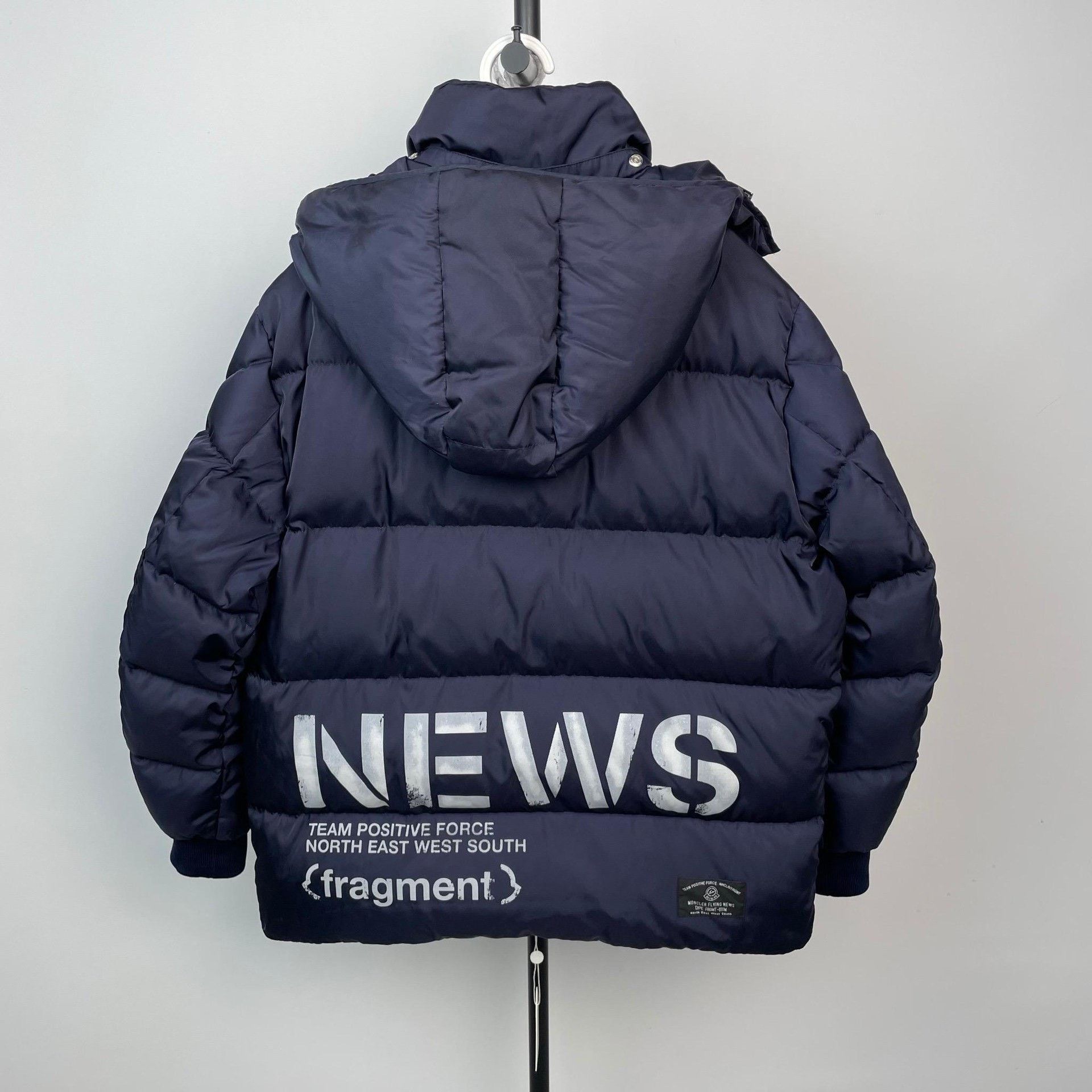 Moncler Moncler Collab Blue Heavy Coat 4 Men Size US XS / EU 42 / 0 - 2 Thumbnail