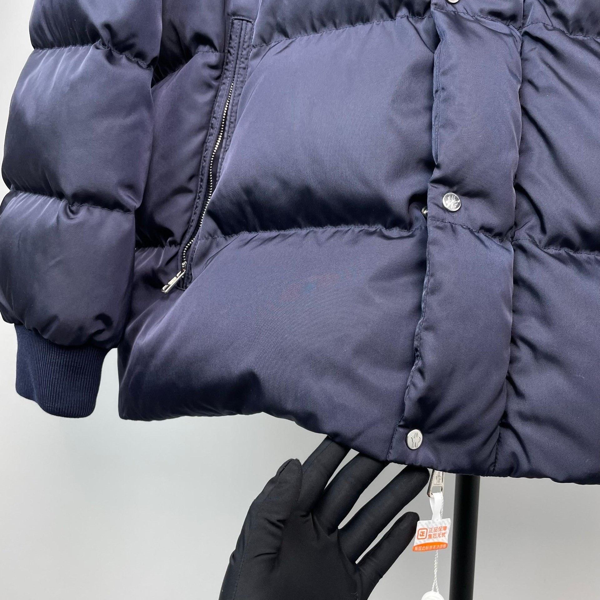 Moncler Moncler Collab Blue Heavy Coat 4 Men Size US XS / EU 42 / 0 - 9 Thumbnail