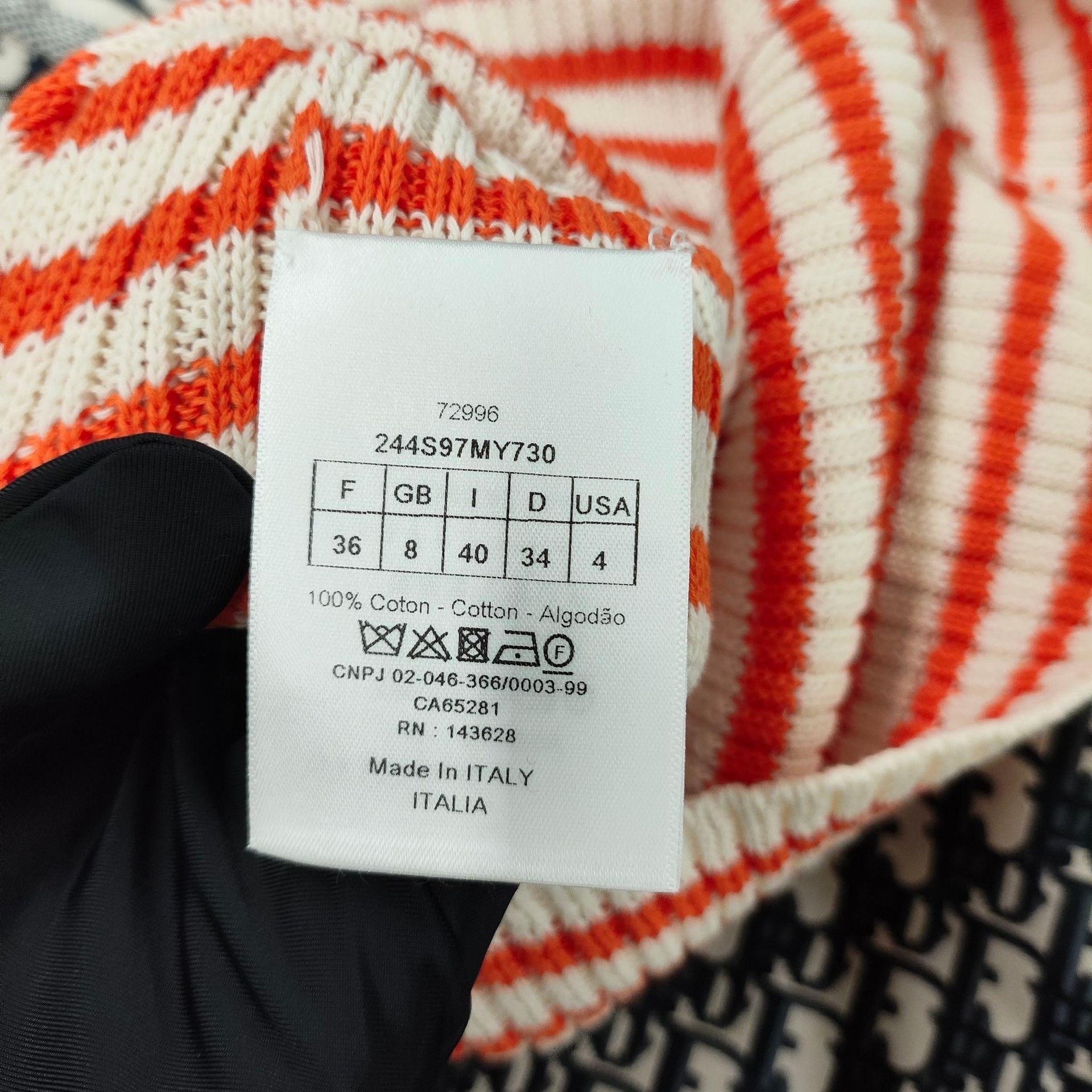 Dior Dior Red Sweater 36 Women Size S / US 4 / IT 40 - 6 Thumbnail