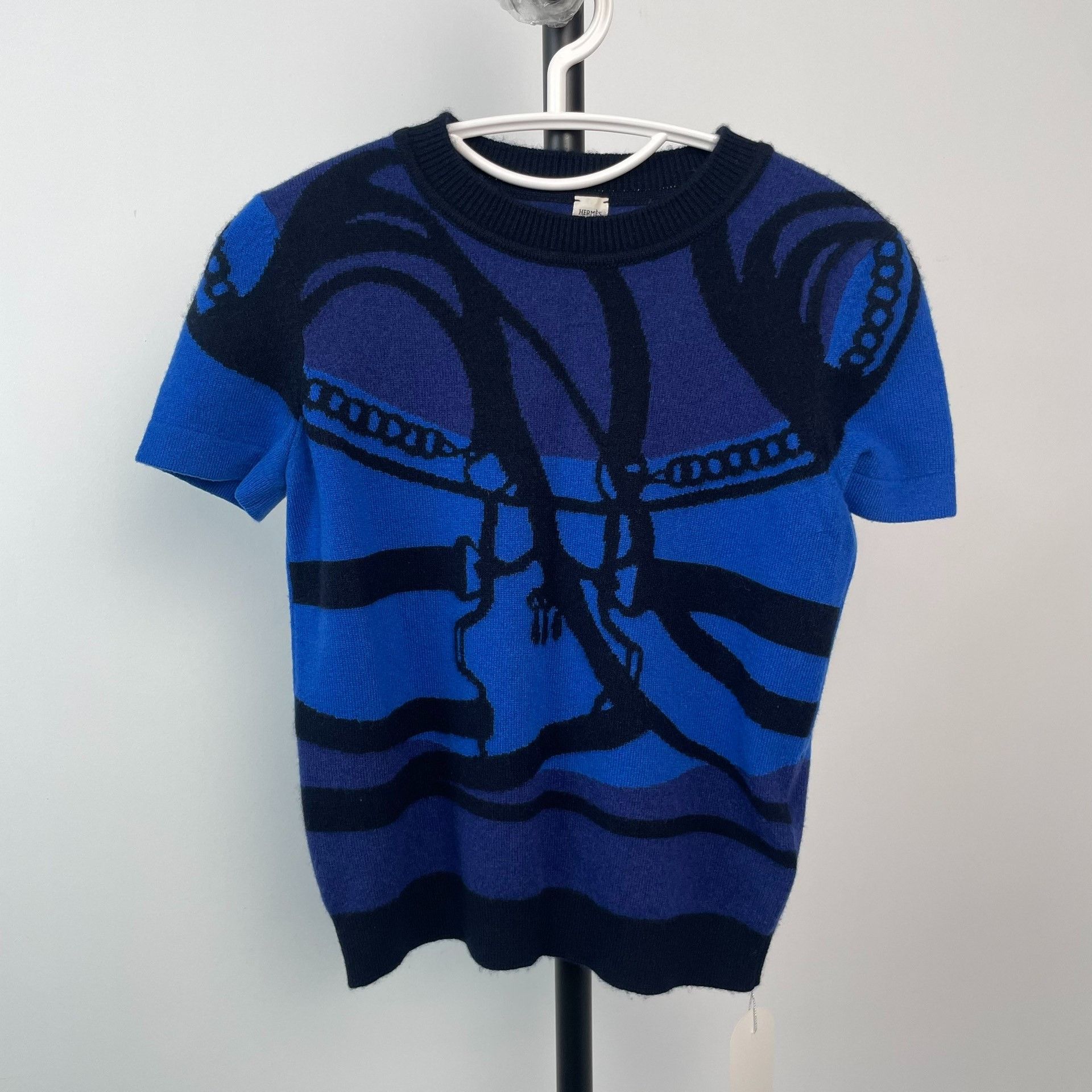 Hermes Hermes Blue Sweater 36 Women Size S / US 4 / IT 40 - 8 Thumbnail