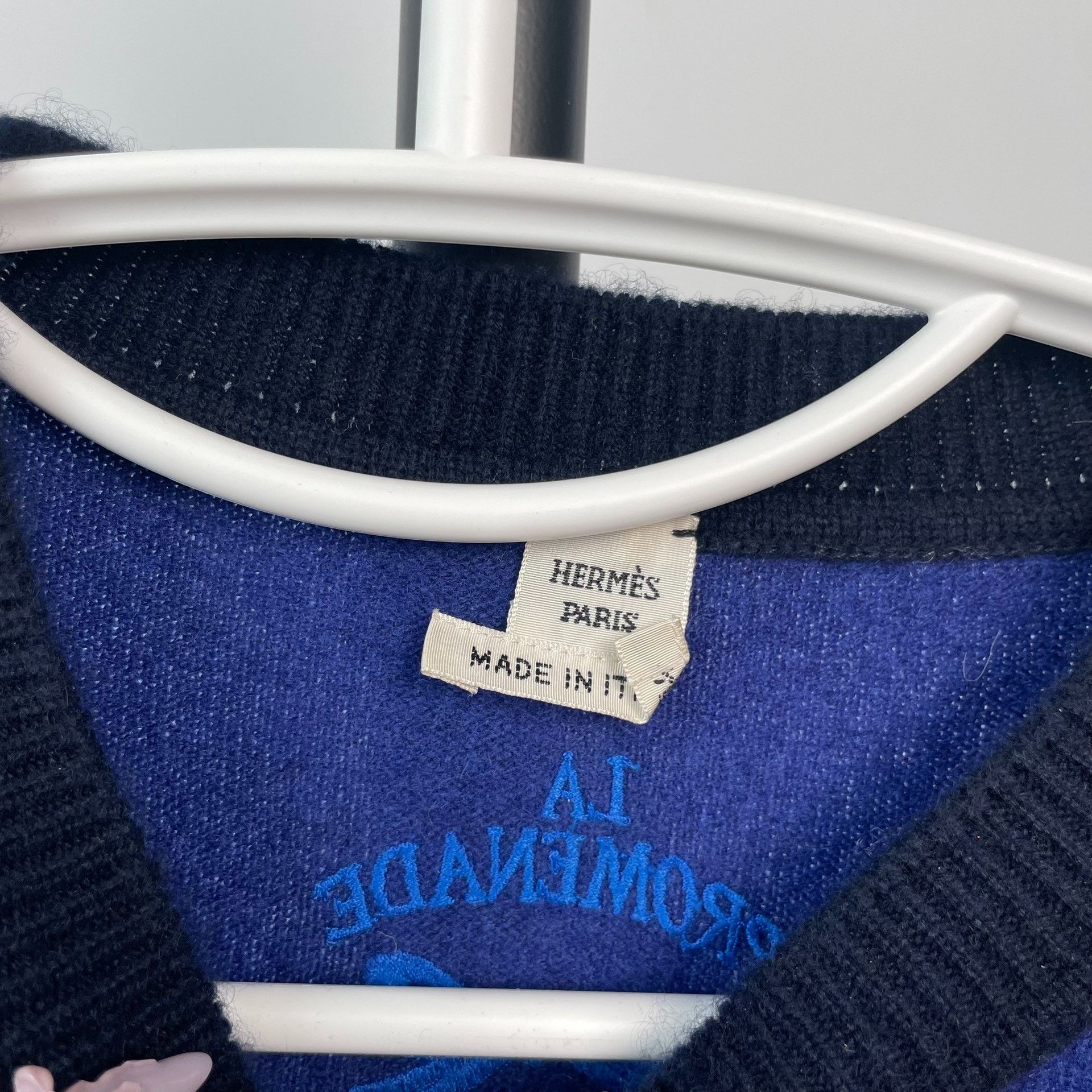 Hermes Hermes Blue Sweater 36 Women Size S / US 4 / IT 40 - 5 Thumbnail