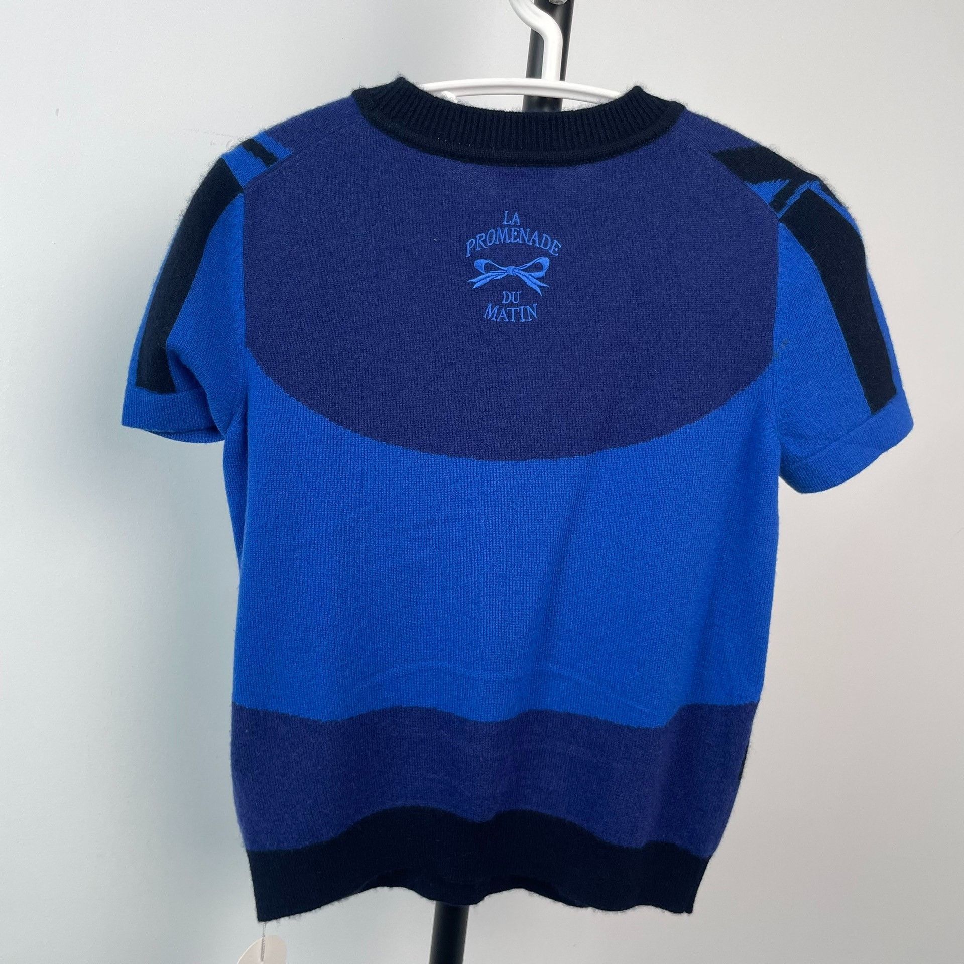 Hermes Hermes Blue Sweater 36 Women Size S / US 4 / IT 40 - 2 Thumbnail
