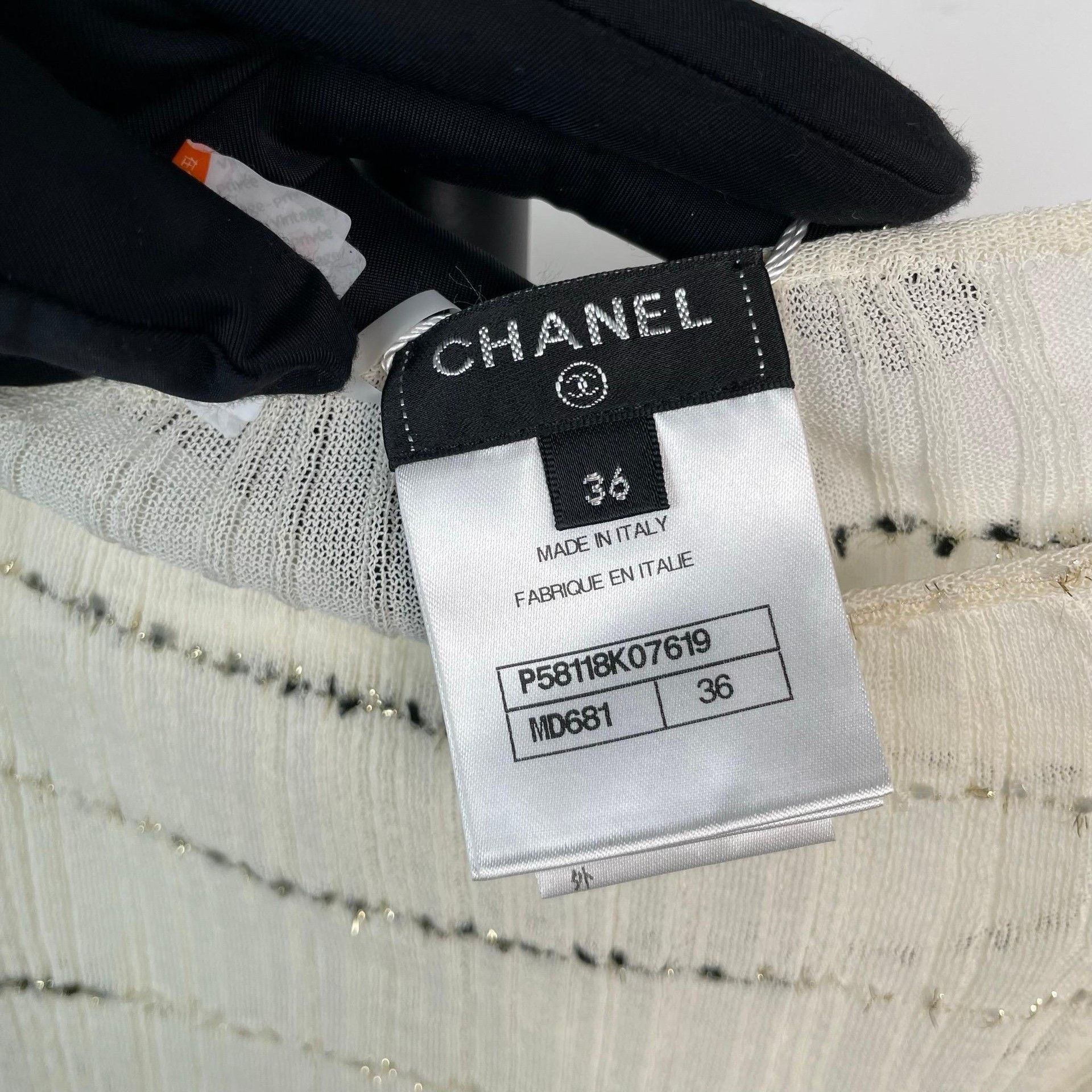 Chanel Chanel Gold T-Shirt 36 Women Size S / US 4 / IT 40 - 5 Thumbnail