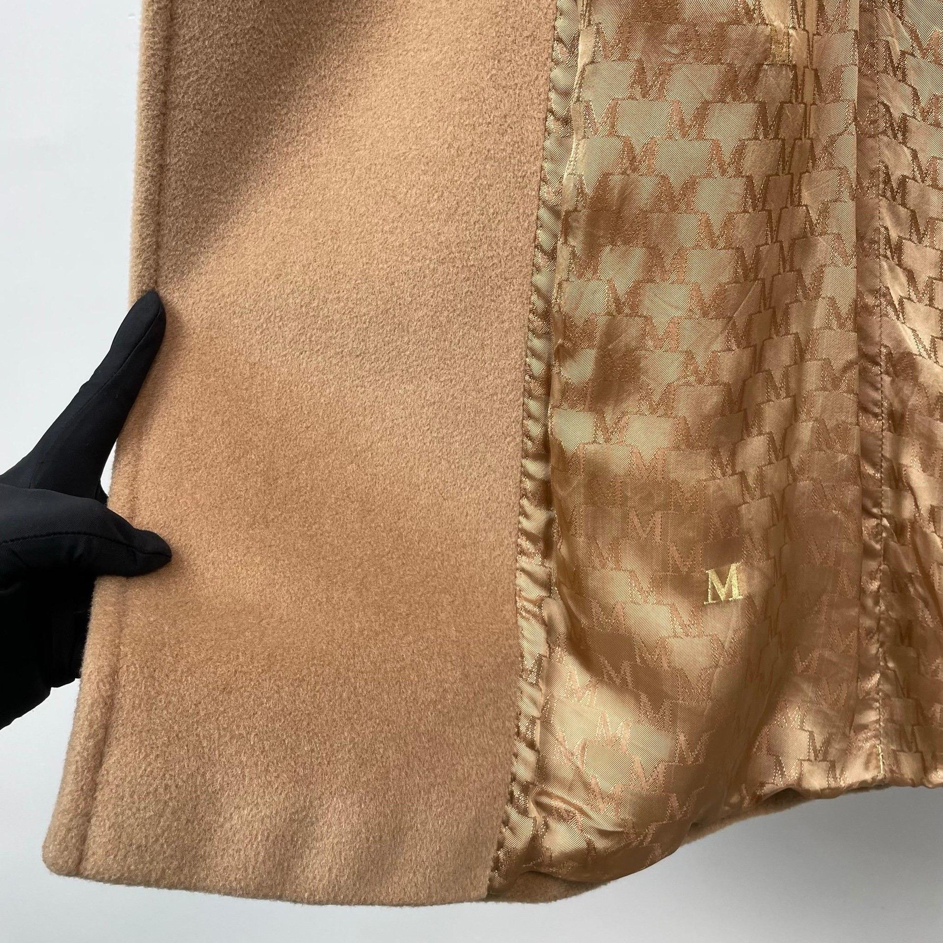 Max Mara Max Mara Brown Coat 34 Women Size XS / US 0-2 / IT 36-38 - 3 Thumbnail