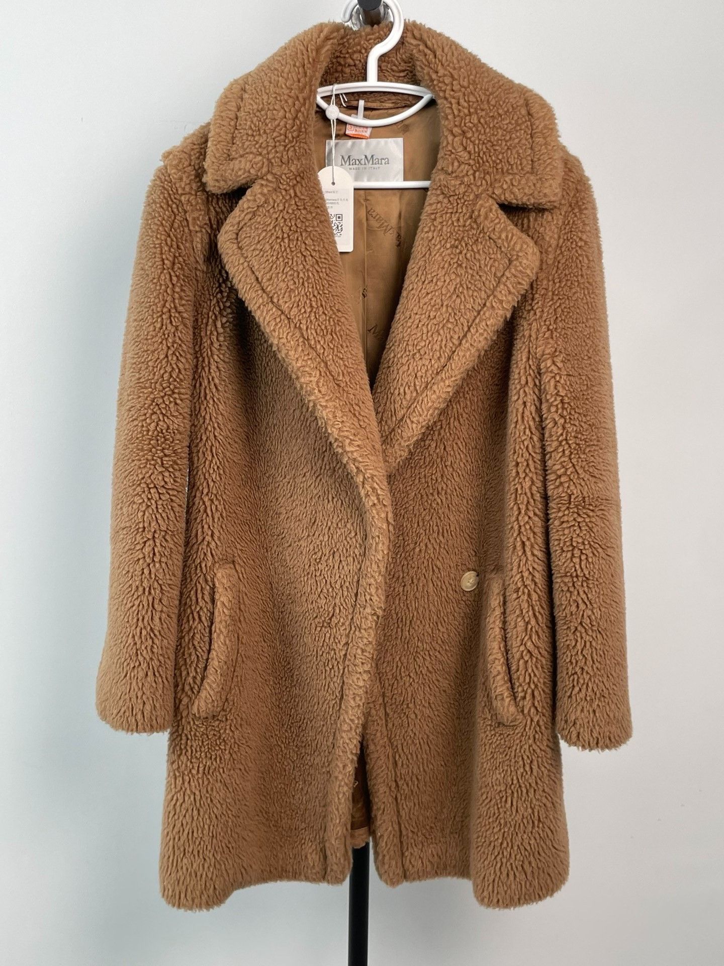 Max Mara Max Mara Brown Coat 40 Women Size M / US 6-8 / IT 42-44 - 2 Thumbnail