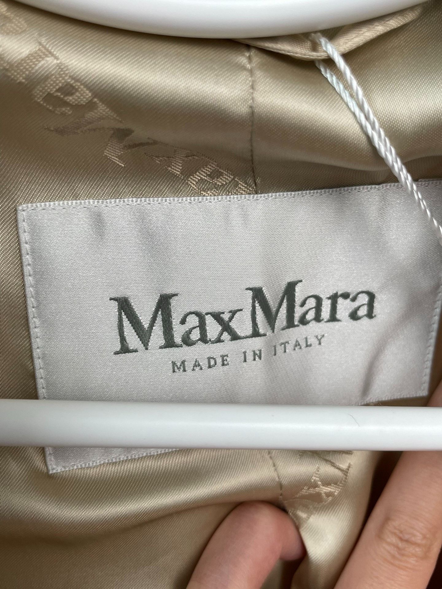 Max Mara Max Mara White Coat 38 Women Size S / US 4 / IT 40 - 8 Thumbnail
