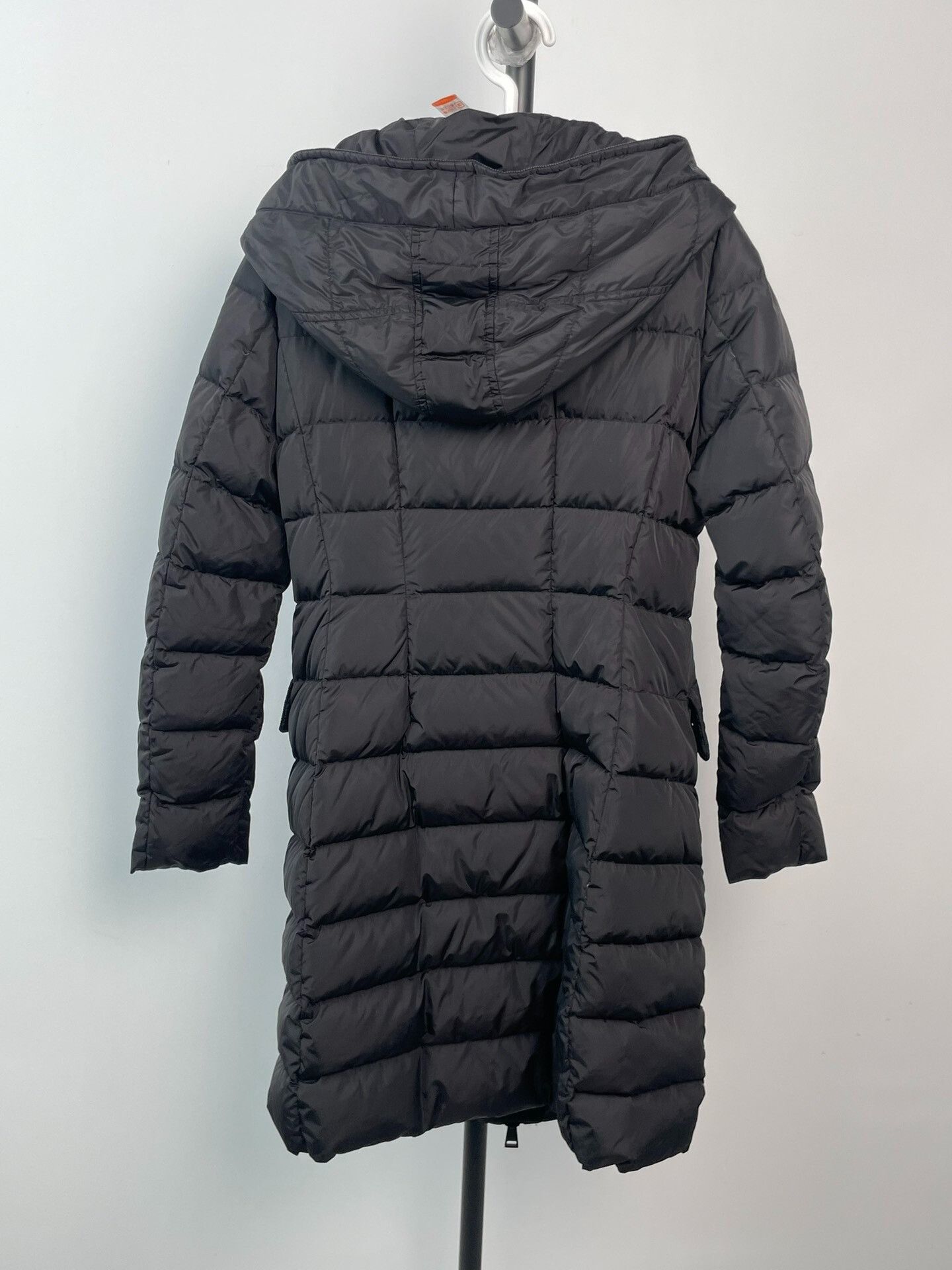 Moncler Moncler Long Black Down Jacket S Women Size S / US 4 / IT 40 - 2 Thumbnail