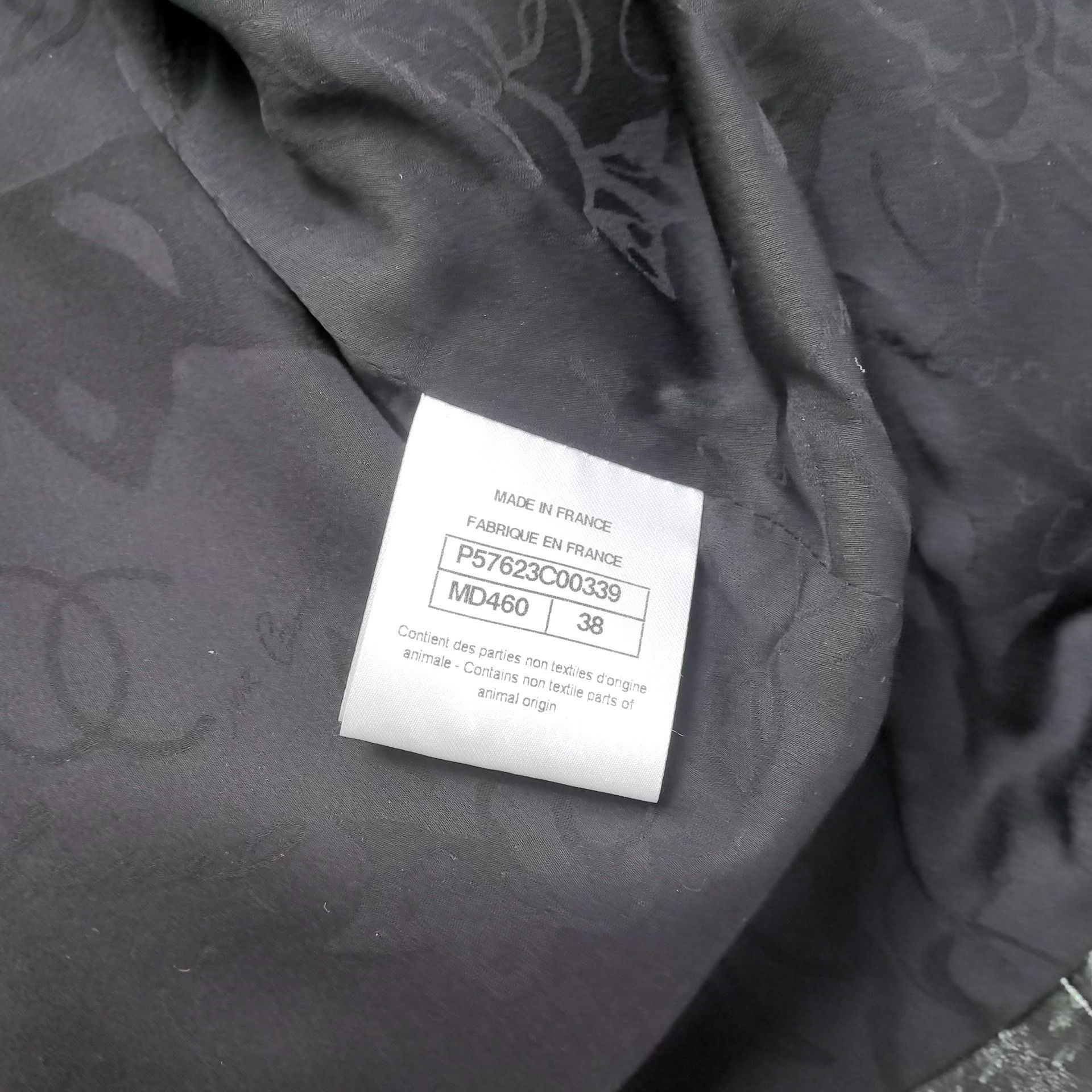 Chanel Chanel Green Leather Jacket 38 Women Size S / US 4 / IT 40 - 6 Thumbnail