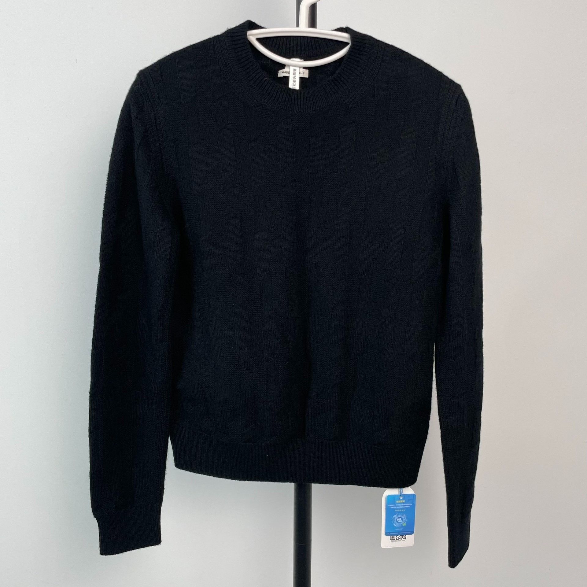 Hermes Hermes Knit Wool Black Sweater 36 Women Size S / US 4 / IT 40 - 8 Thumbnail