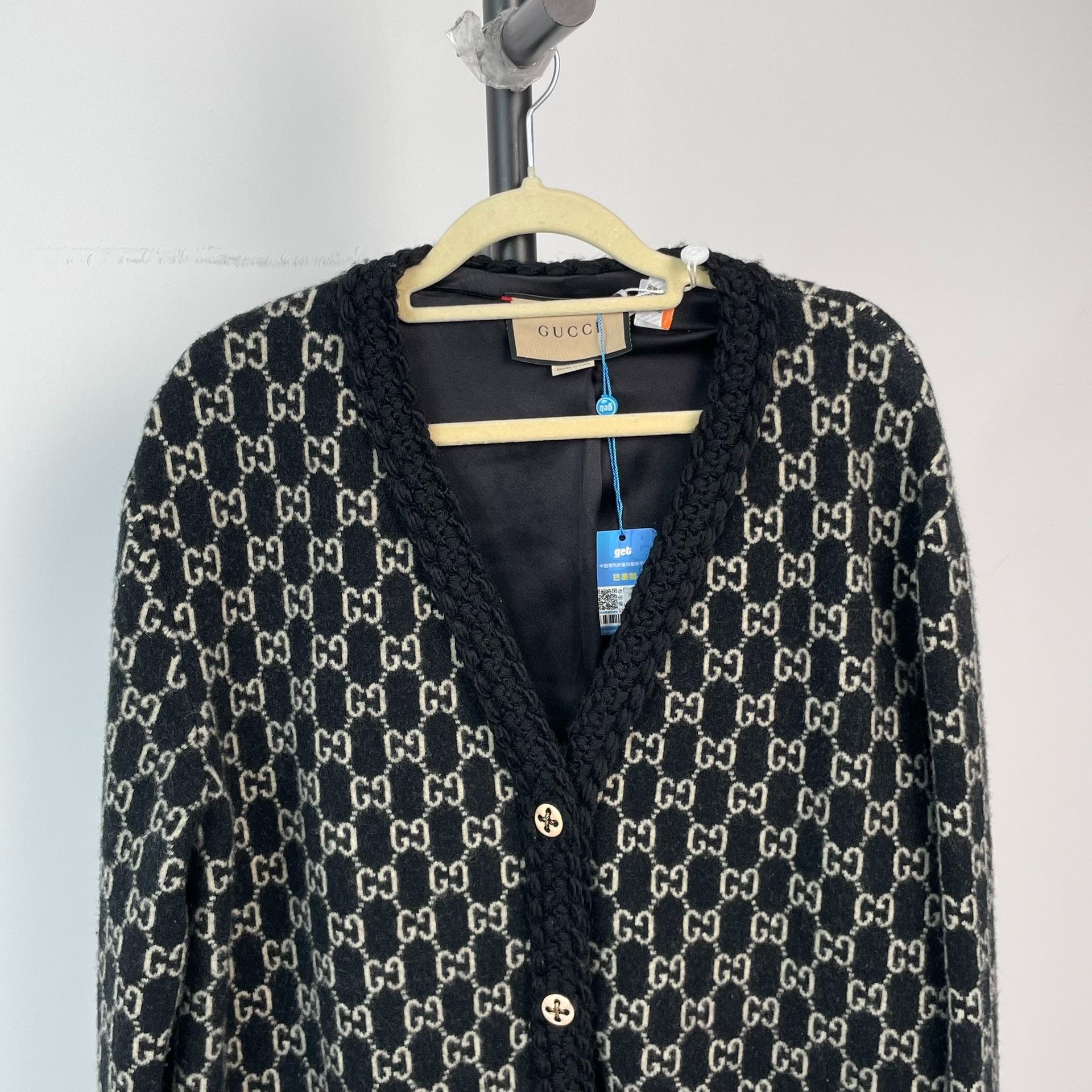 Gucci Gucci Wool Black Sweater L Women Size L / US 10 / IT 46 - 3 Thumbnail
