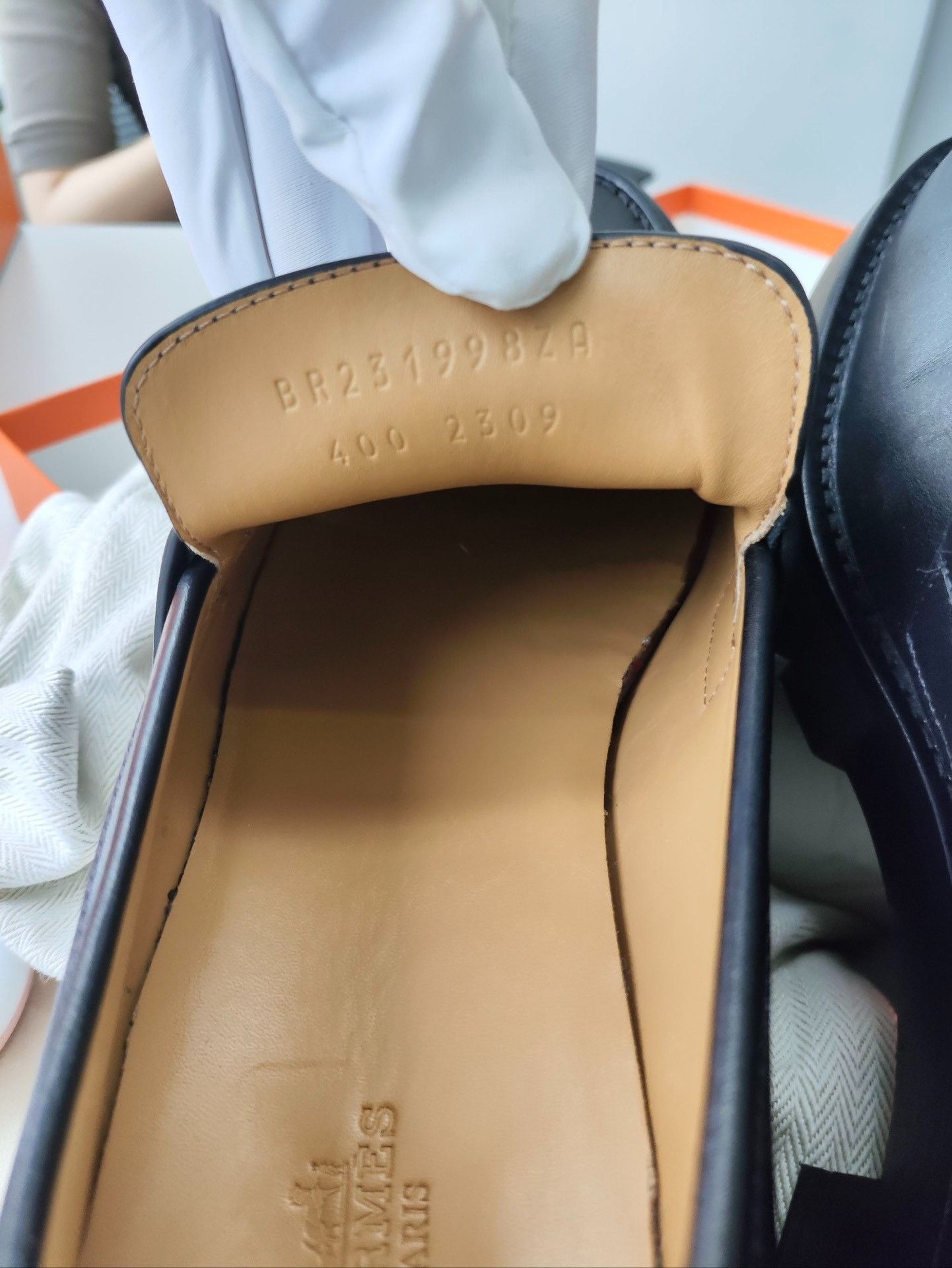 Hermes Hermes Leather Black Lowtop Sneakers 40 Men Size US 7.5 / EU 40-41 - 7 Thumbnail