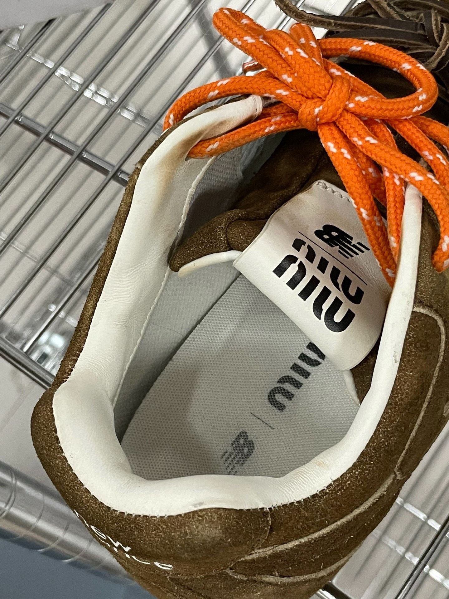 New Balance New Balance Orange Lowtop Sneakers 39 Women Size US 8.5 / IT 38.5 - 5 Thumbnail