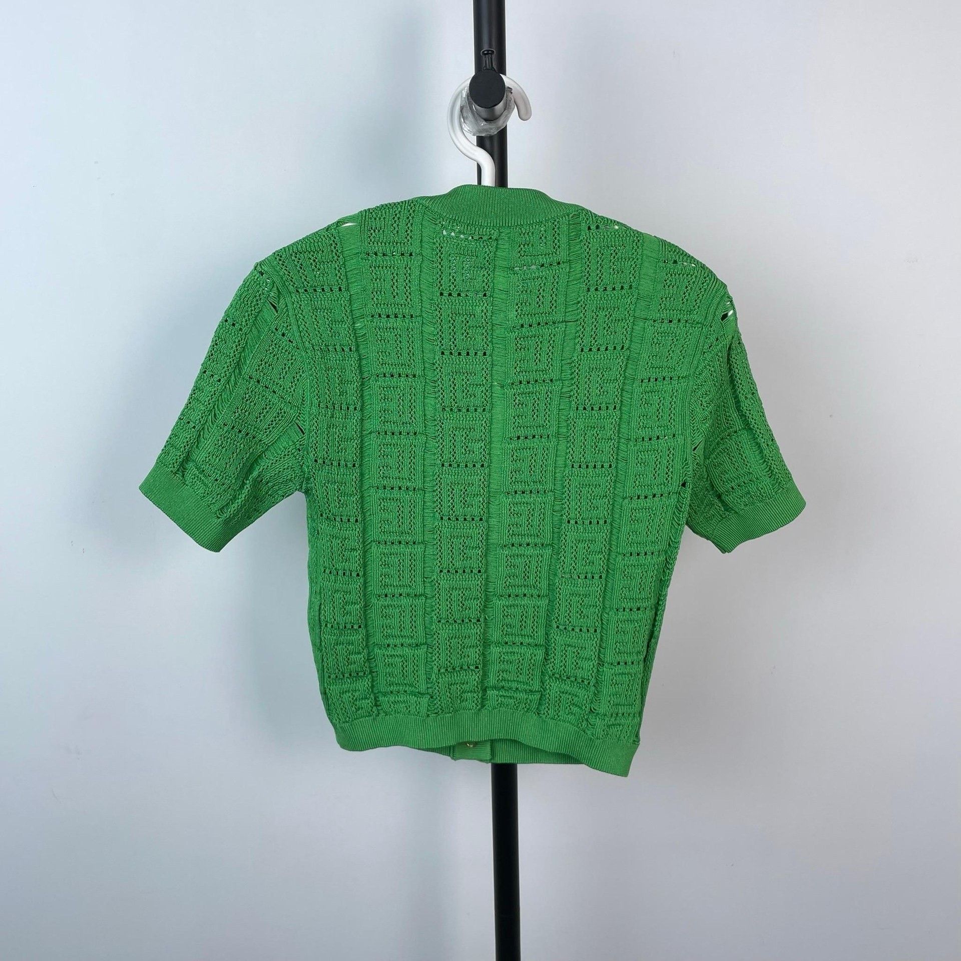 Balmain Balmain Knit Green Sweater 34 Women Size XS / US 0-2 / IT 36-38 - 5 Thumbnail