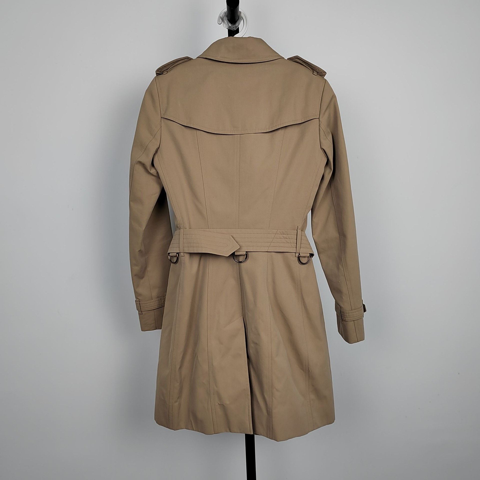 Burberry Burberry Beige Coat 36 Women Size S / US 4 / IT 40 - 2 Thumbnail