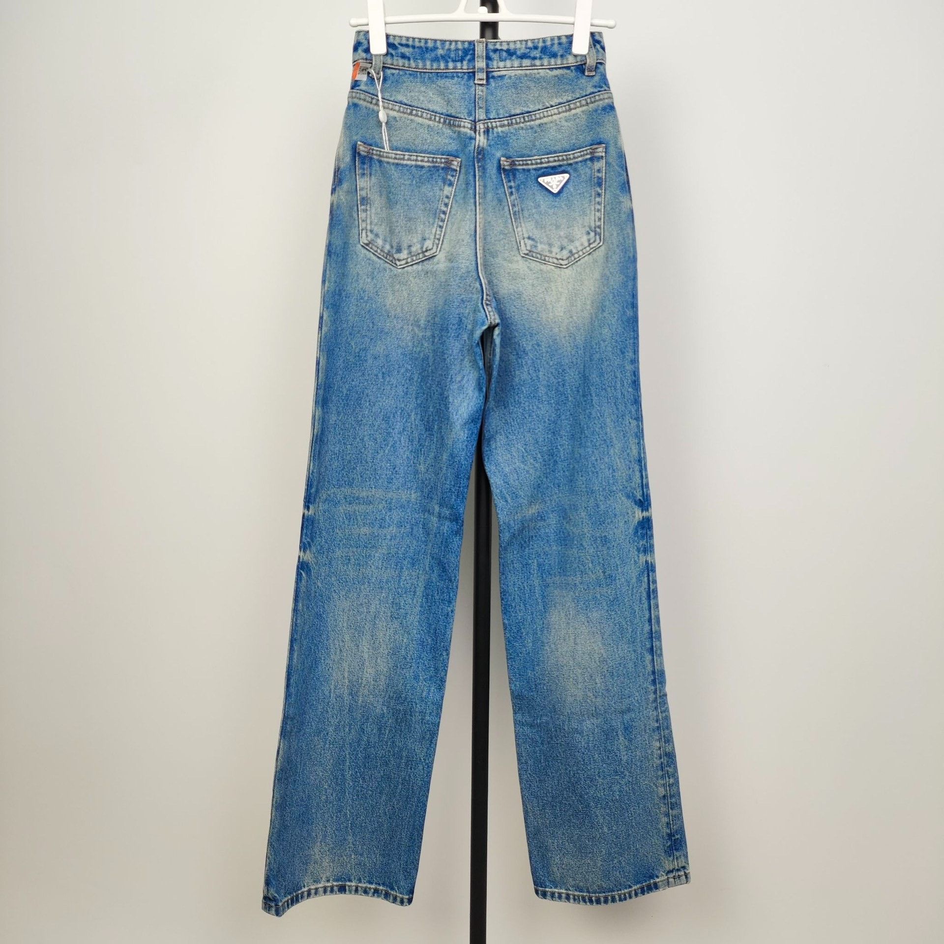 Prada Prada Retro Blue Jeans 25 Women Size 25" / US 0 / IT 36 - 2 Thumbnail