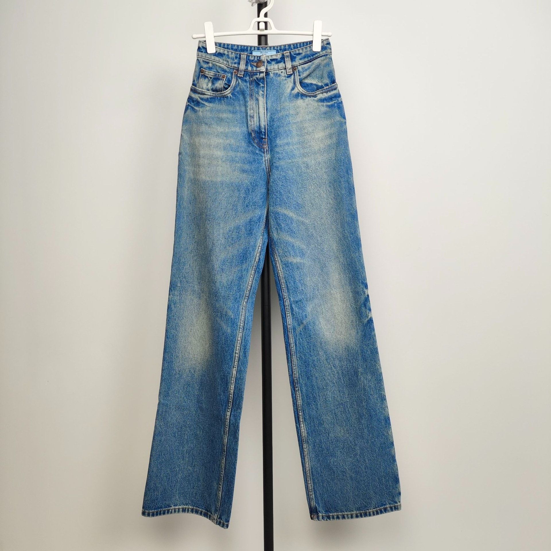 Prada Prada Retro Blue Jeans 25 Women Size 25" / US 0 / IT 36 - 9 Thumbnail